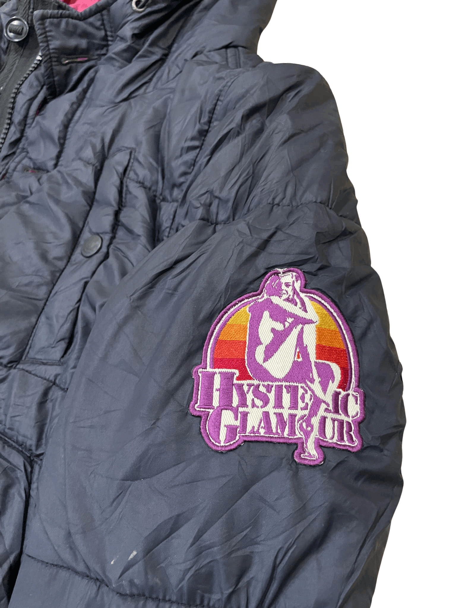 Hysteric Glamour Vintage Hysteric Glamour Patchwork Puffer Jacket Size M / US 6-8 / IT 42-44 - 3 Thumbnail