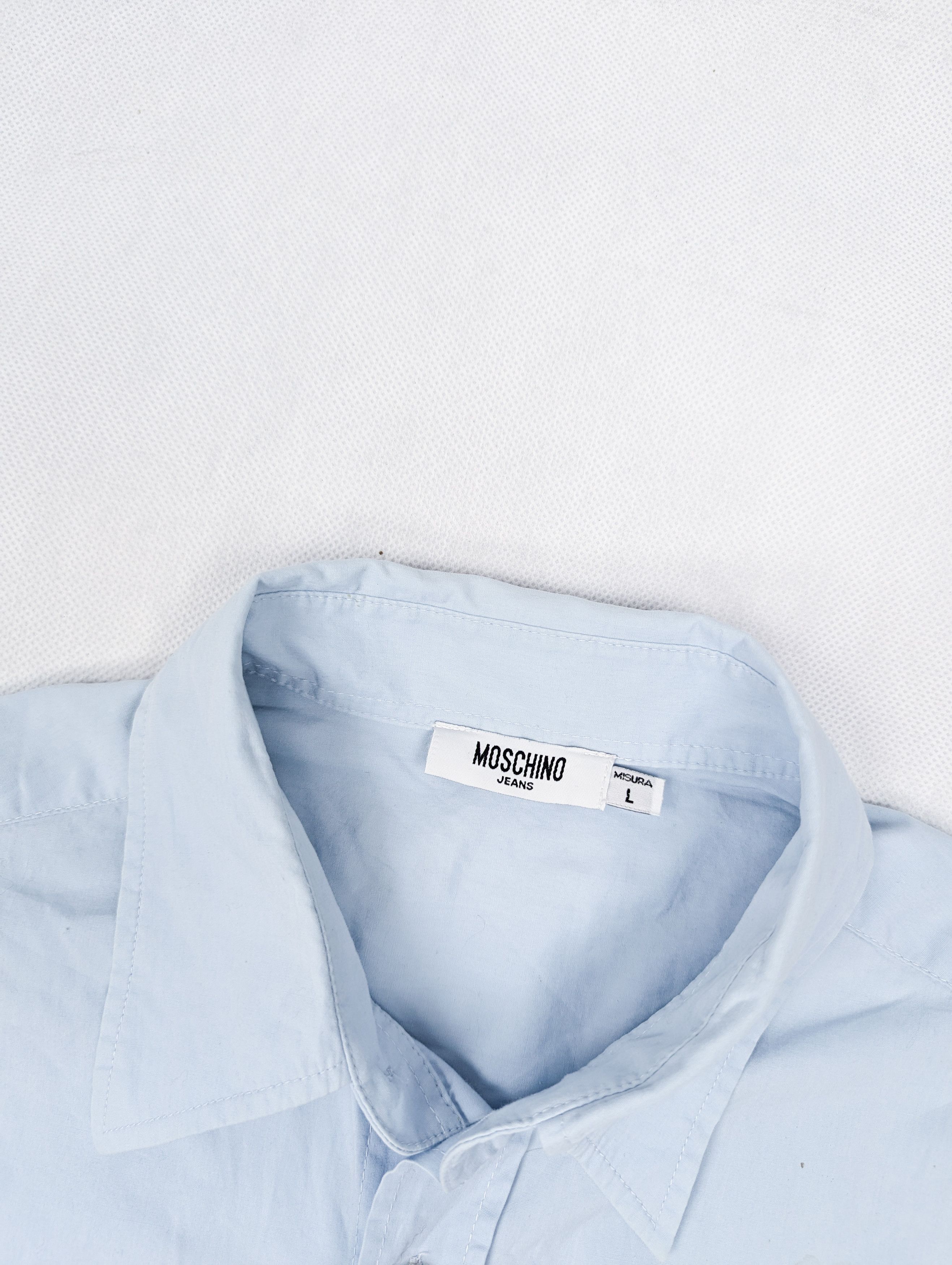 Moschino Moschino blue shirt S Size US S / EU 44-46 / 1 - 3 Thumbnail