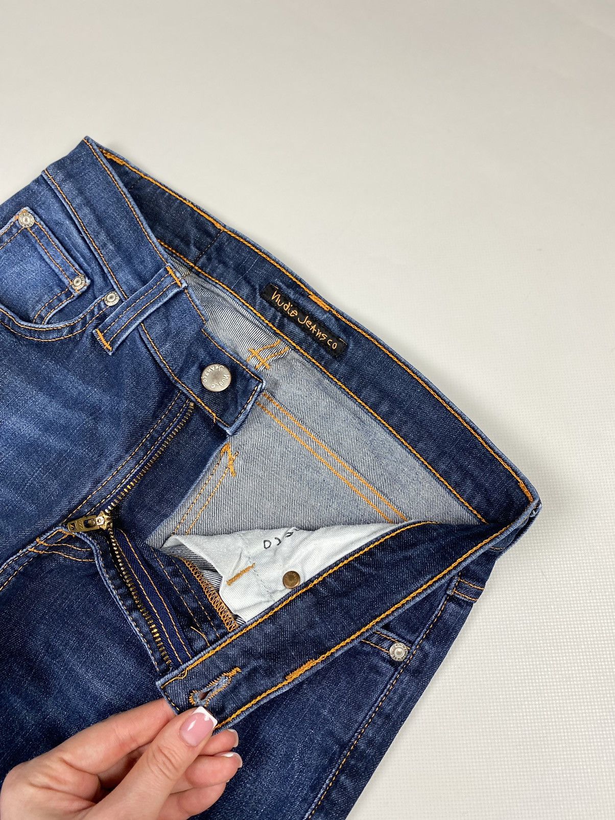 Nudie Jeans Nudie Jeans Co Tube Kelly Dark Indigo men’s jeans size 27 32 Size US 27 - 13 Thumbnail