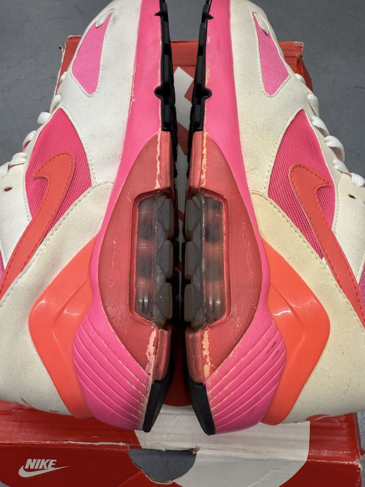 Comme des Garcons × Nike 2018 Nike Air Max 180 Comme des Garcons Pink Size US 11 / EU 44 - 4 Thumbnail