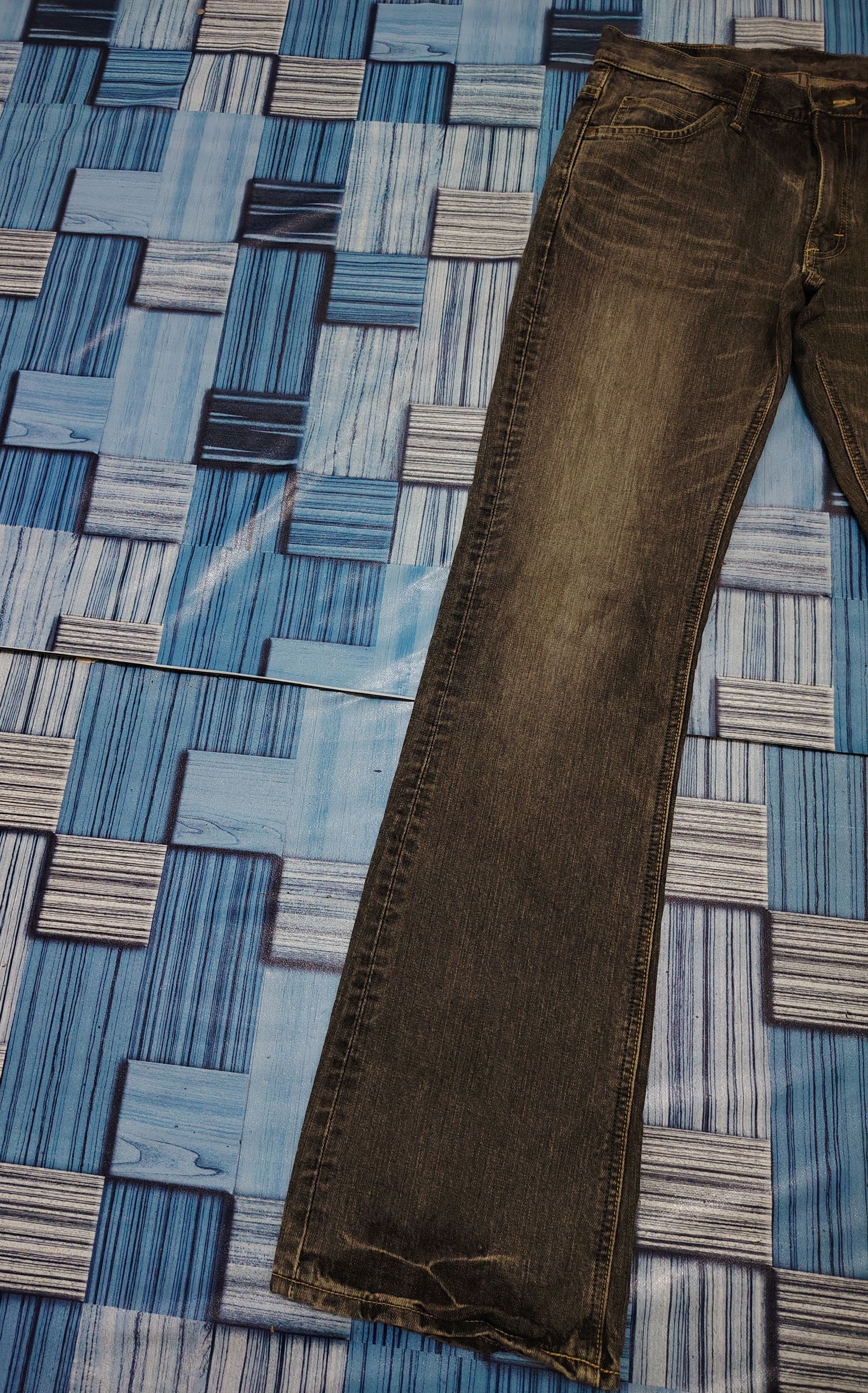 Lee × Number (N)ine Japanese Lee Flared Jeans Distressed Denim Size US 30 / EU 46 - 5 Thumbnail