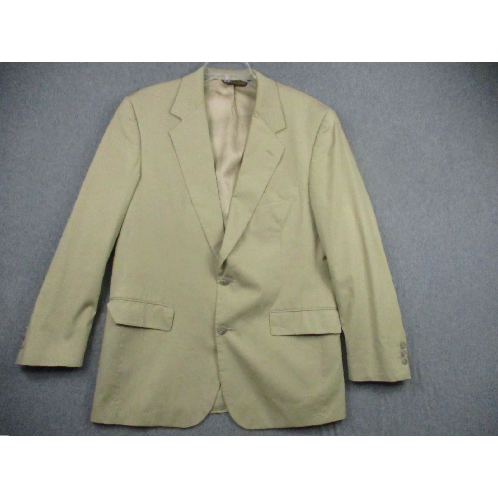 Brooks Brothers Vintage Brooks Brothers Blazer Jacket 42 R Beige Brooksease Brooksease Surf? Size 42R - 2 Thumbnail