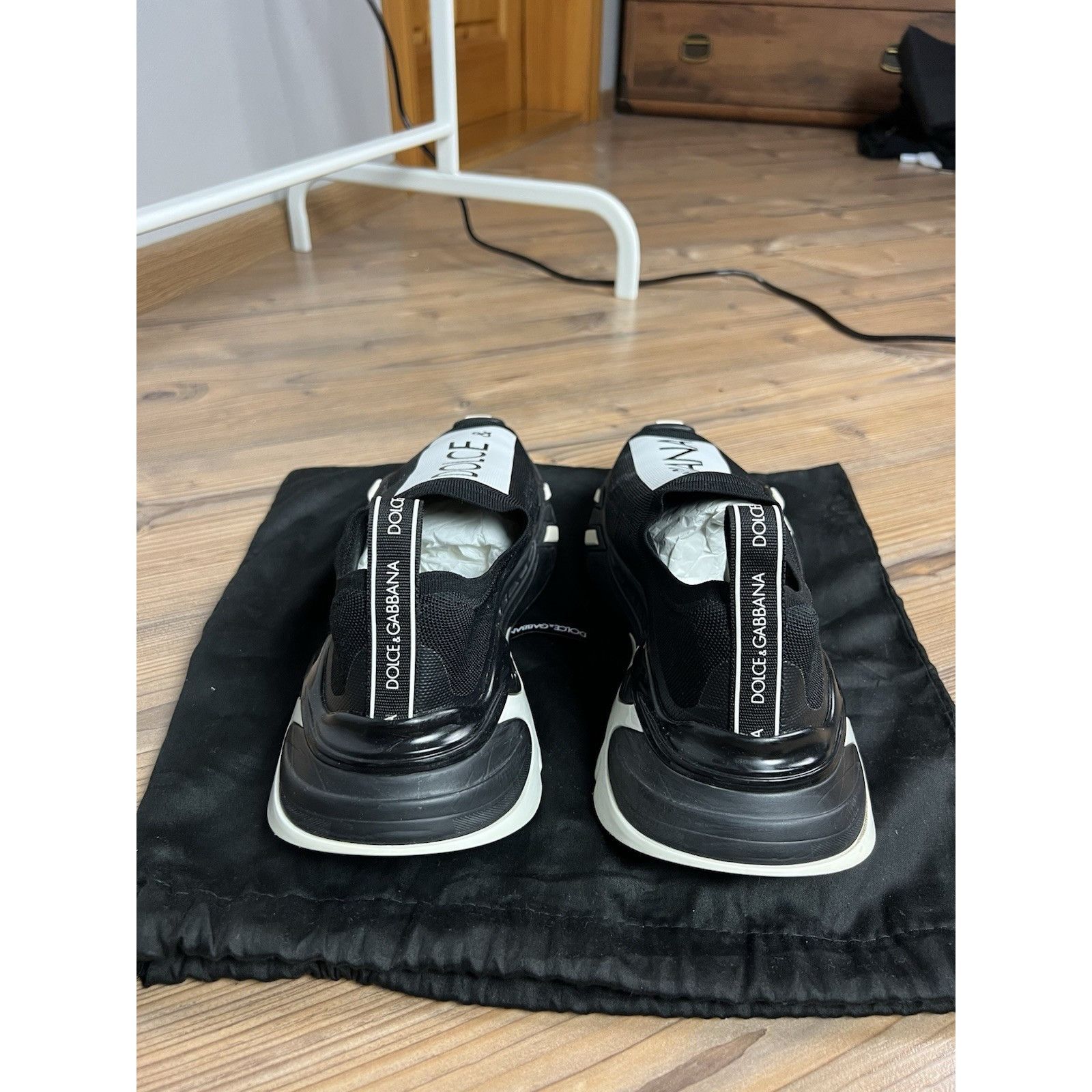 Dolce & Gabbana MINT! Dolce&Gabbana Black Fast Sneakers Size 44.5 / 10.5 Size US 10.5 / EU 43-44 - 7 Thumbnail