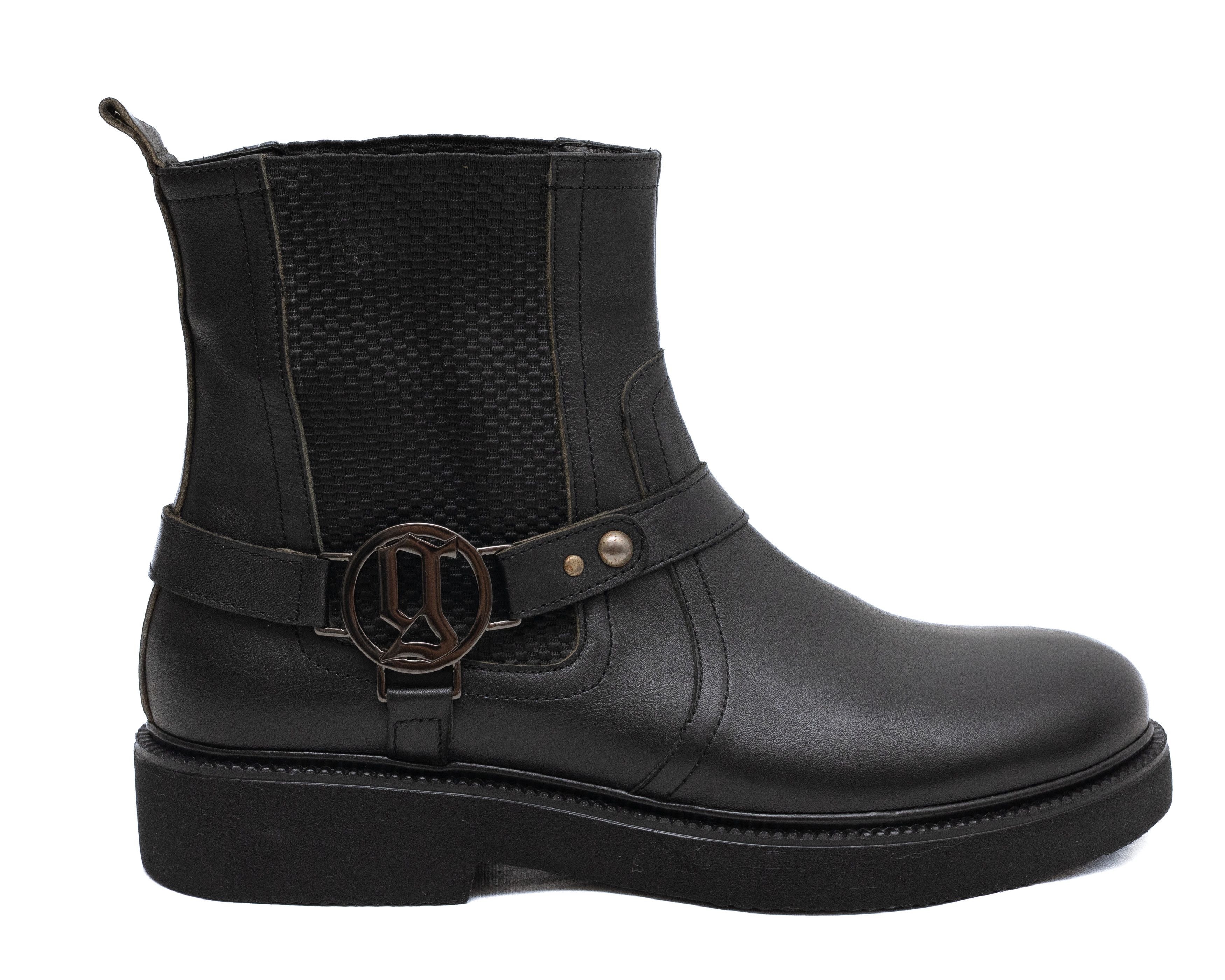 John Galliano GALLIANO G-Buckle Leather Chelsea Boots Size US 9 / EU 42 - 3 Thumbnail