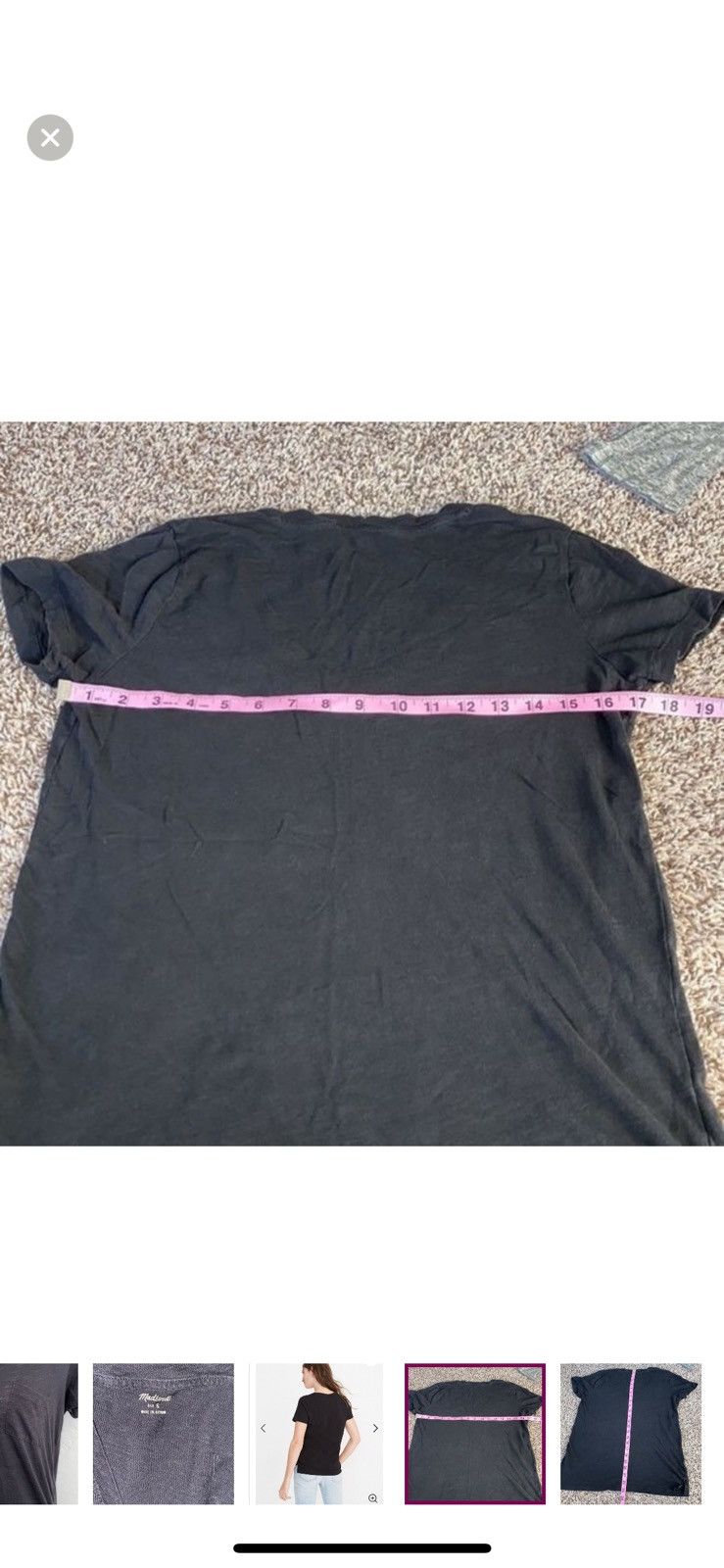 Madewell Madewell small black whisper tee Size S / US 4 / IT 40 - 2 Thumbnail