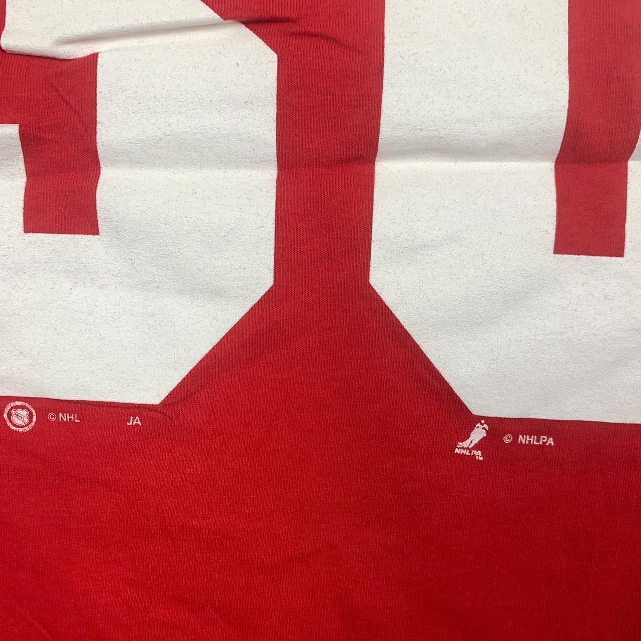 Vintage Vintage NHL DETROIT RED WINGS Chris Osgood Tee Shirt Top Size US L / EU 52-54 / 3 - 7 Thumbnail