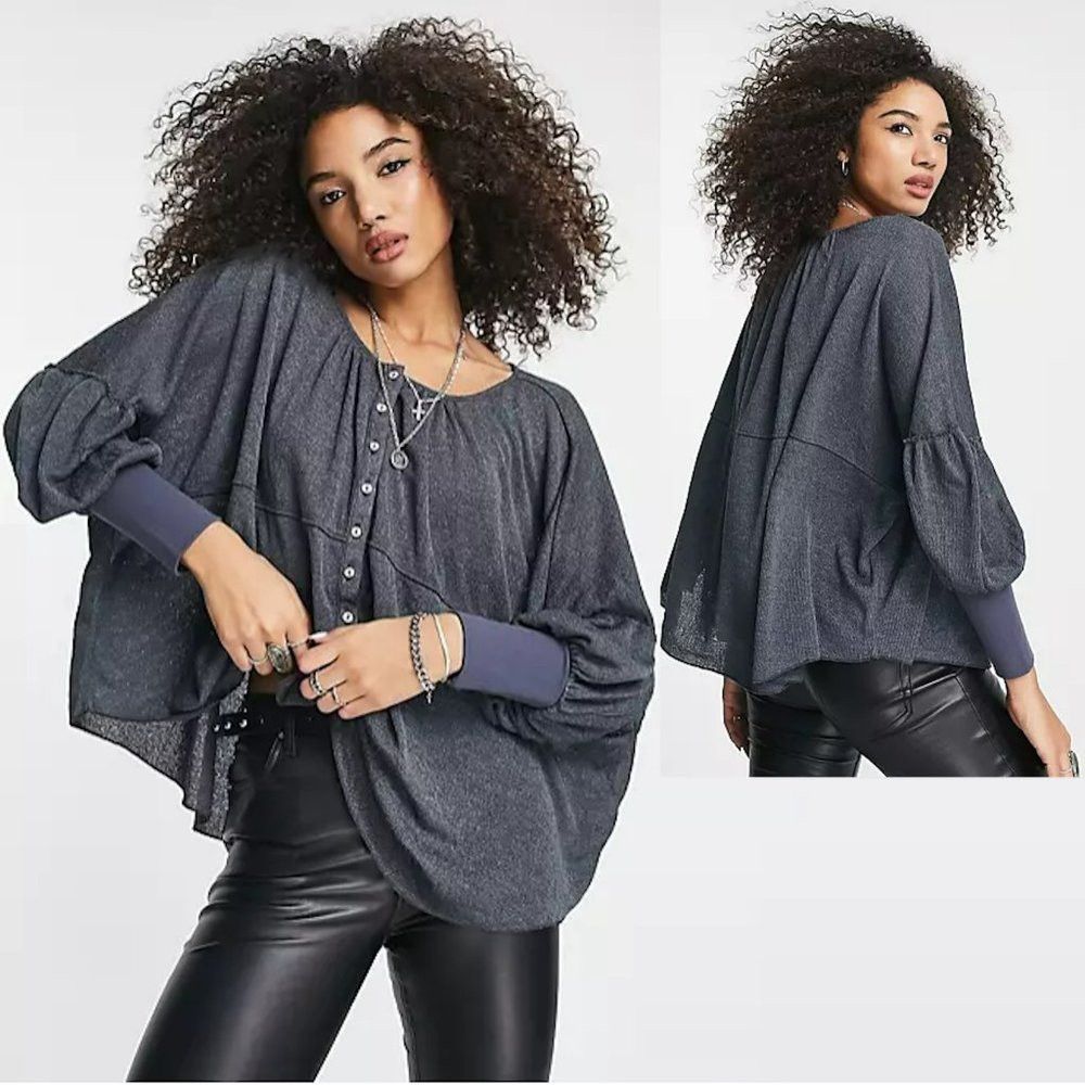 Free People NWT New Free People Marla Henley Top Size S Size S / US 4 / IT 40 - 1 Thumbnail