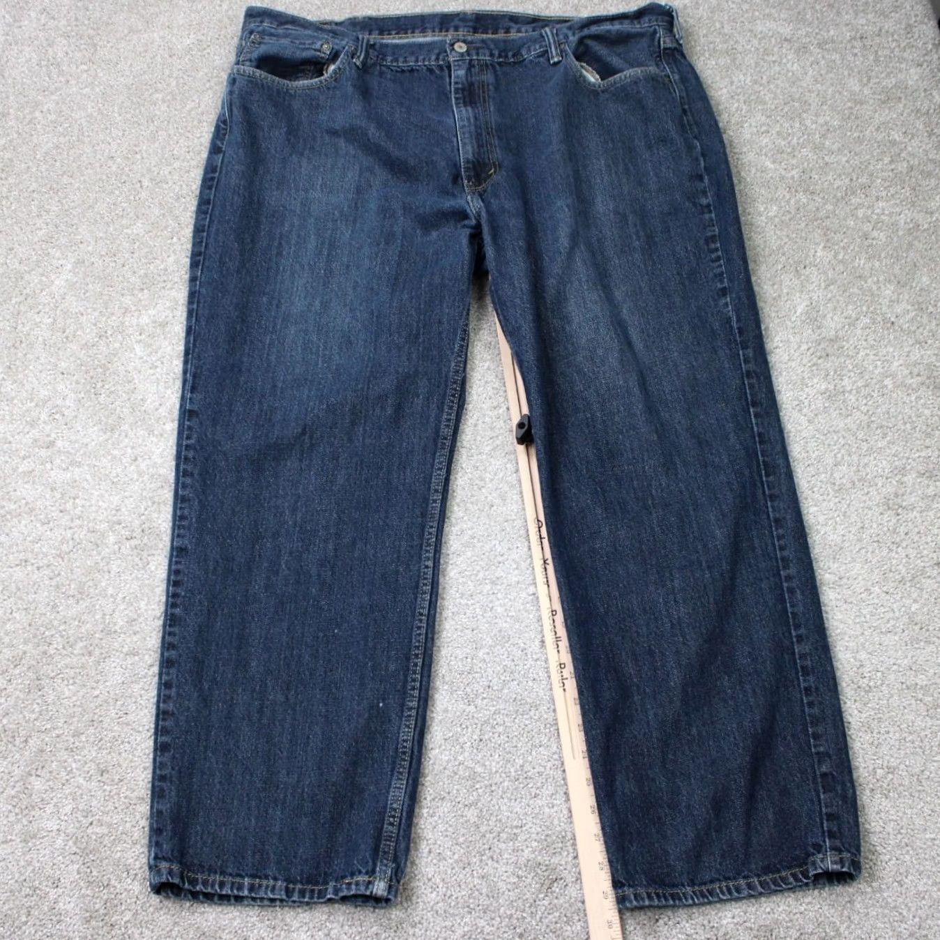 Levi's Levi's 550 Jeans Mens 46x30 Blue Relaxed Fit 100% Cotton Denim 5-Pocket Regular Size MENS Jeans Size US 30 / EU 46 - 3 Thumbnail