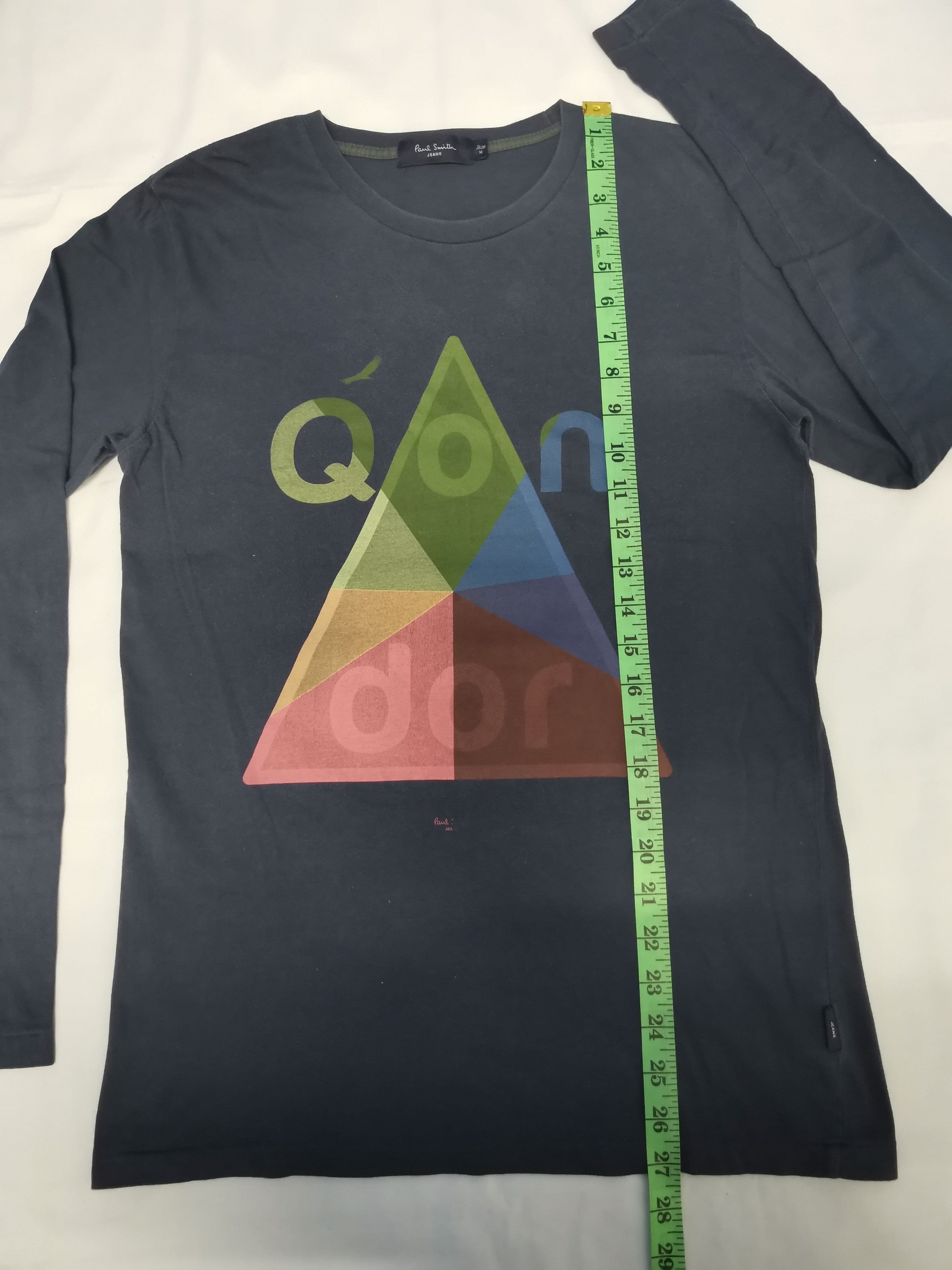 Paul Smith Paul Smith Jeans Fashion Designer Long Sleeve Tee Streetwear Size US M / EU 48-50 / 2 - 5 Thumbnail