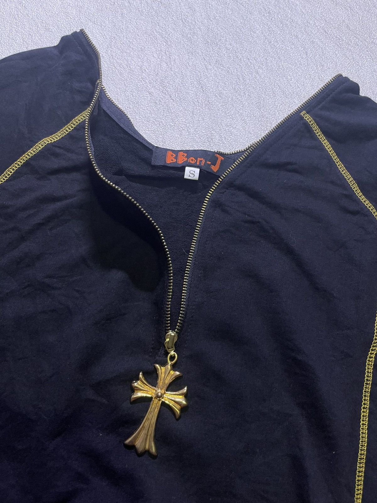 Japanese Brand Y2K BBON-J long sleeve tshirt women's full Zipper style Size S / US 4 / IT 40 - 4 Thumbnail