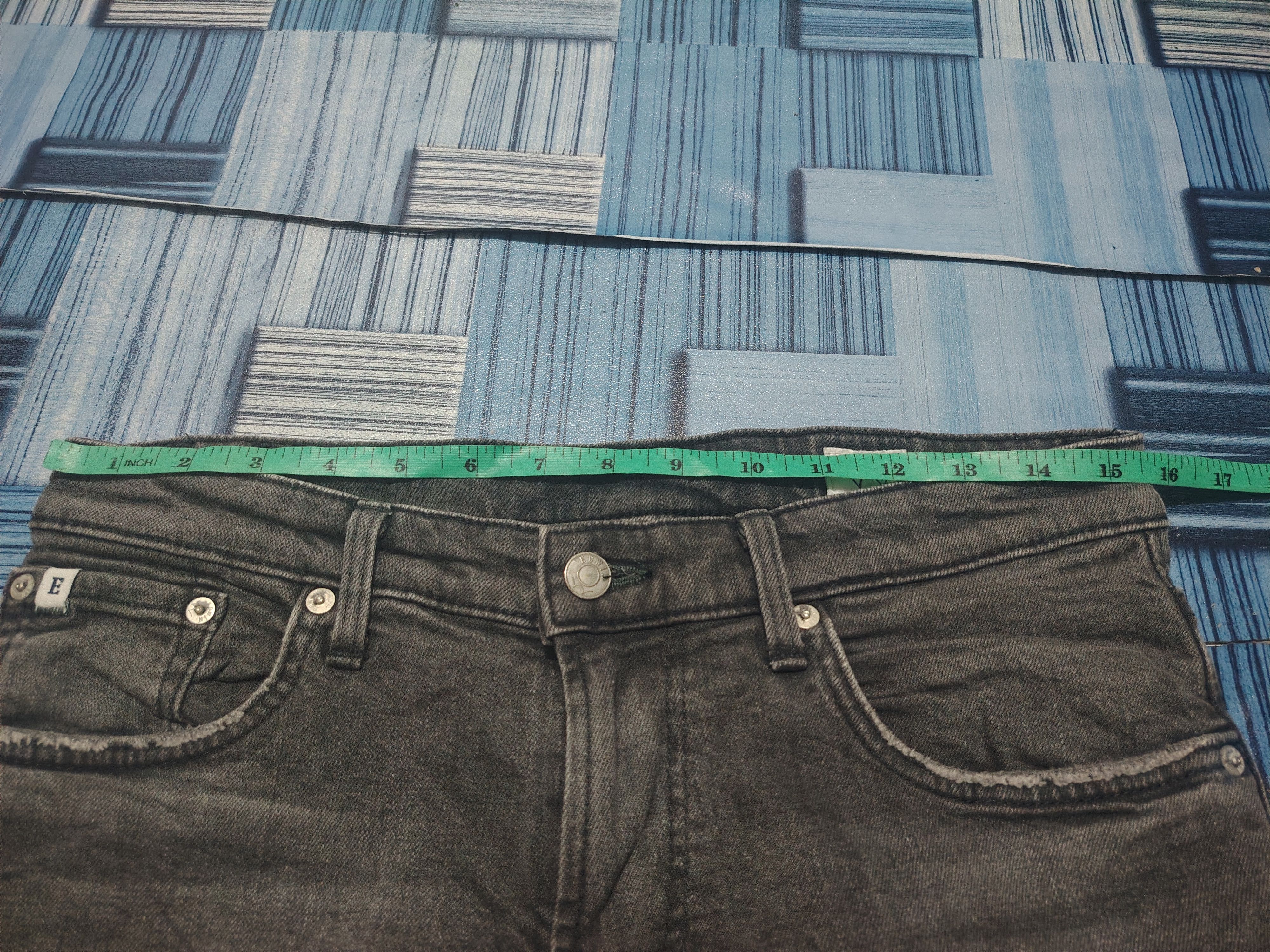 If Six Was Nine Japanese Edwin stretch Distressed Jeans Size US 31 - 25 Thumbnail