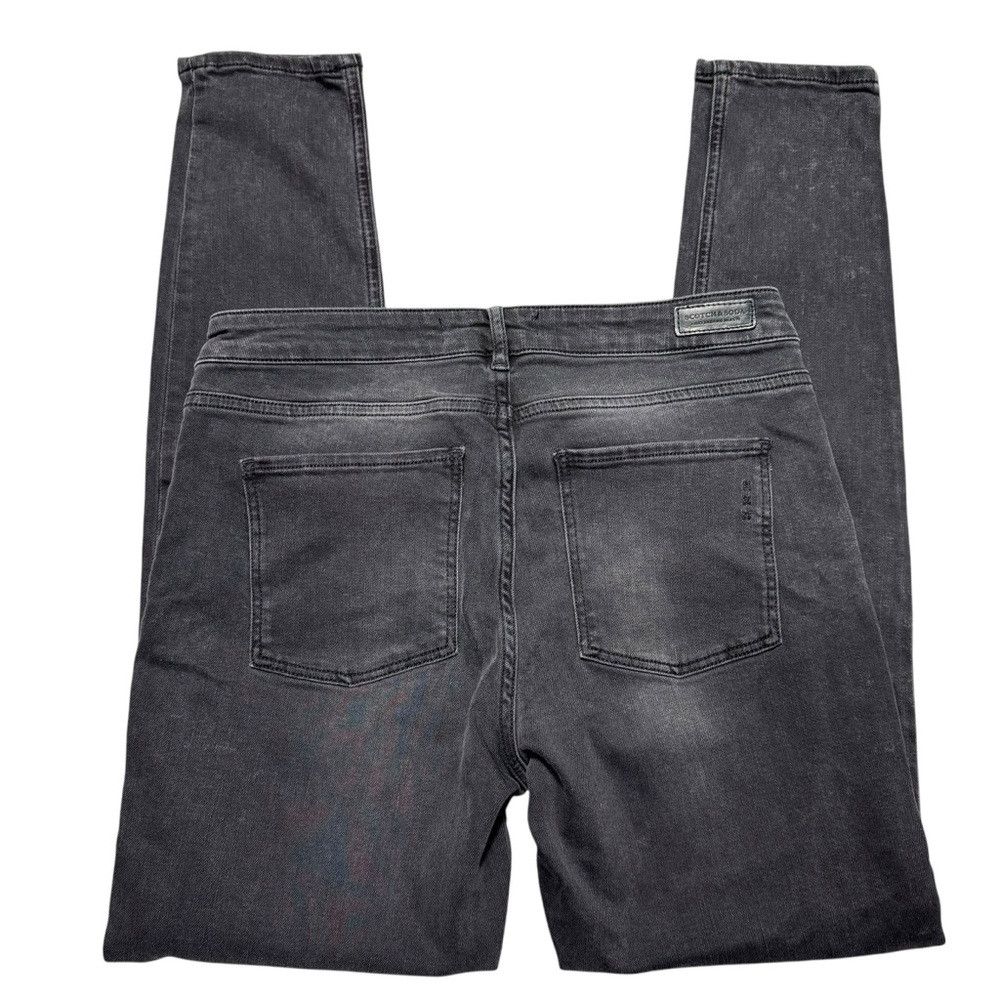 Scotch & Soda Scotch & Soda Black La Bohemienne Mid Rise Skinny Jeans Siz Size 31" - 4 Thumbnail
