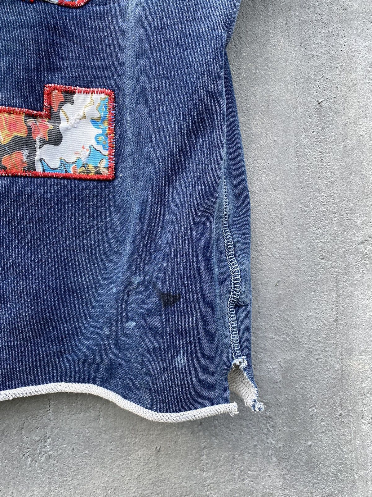 True Religion × Vintage Vintage 1995 True Religion Crop Jean T Shirt Woman Size S / US 4 / IT 40 - 7 Thumbnail