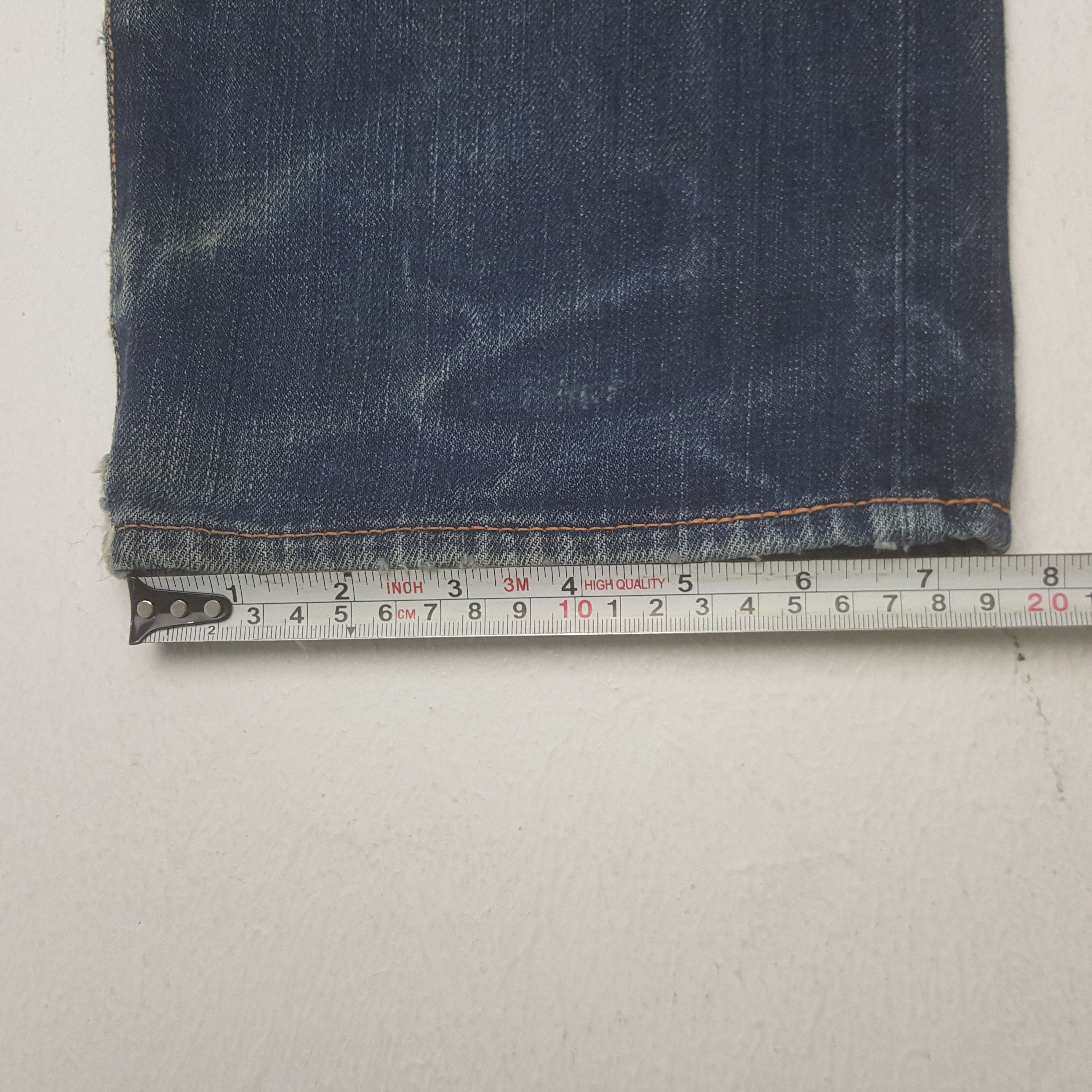 Evisu Vintage Evisu Japan Selvedge Custom Art Daicock Denim Jeans Size US 30 / EU 46 - 11 Thumbnail