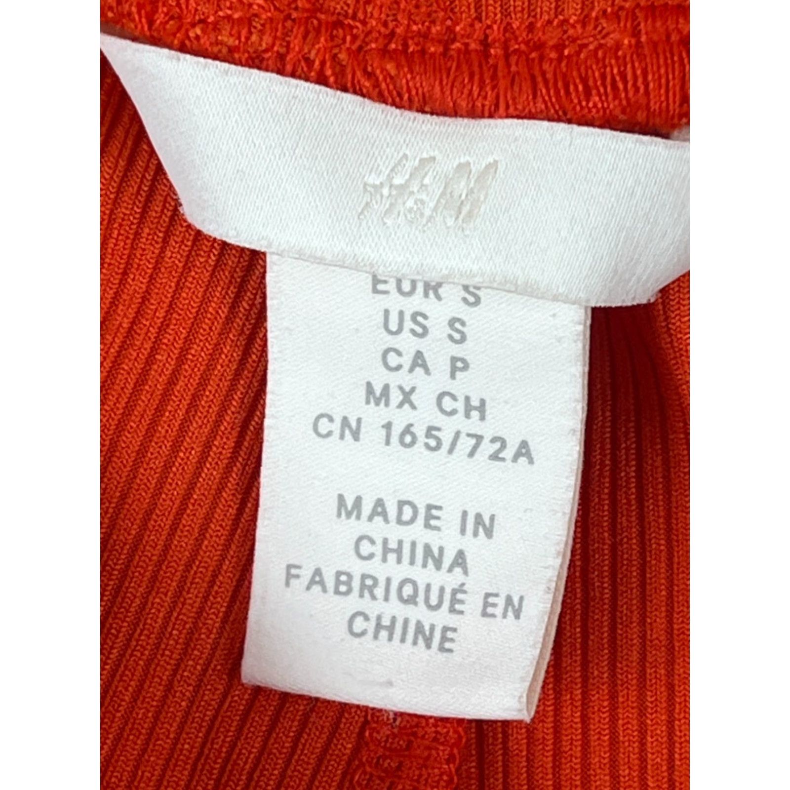 H&M H&M Leggings Womens Size Small Orange Ribbed Stretch Stirrup Slim Fit Shirt Leggings Womens Orange Ribbed Stretch Stirrup Slit? Size 28" / US 6 / IT 42 - 5 Thumbnail