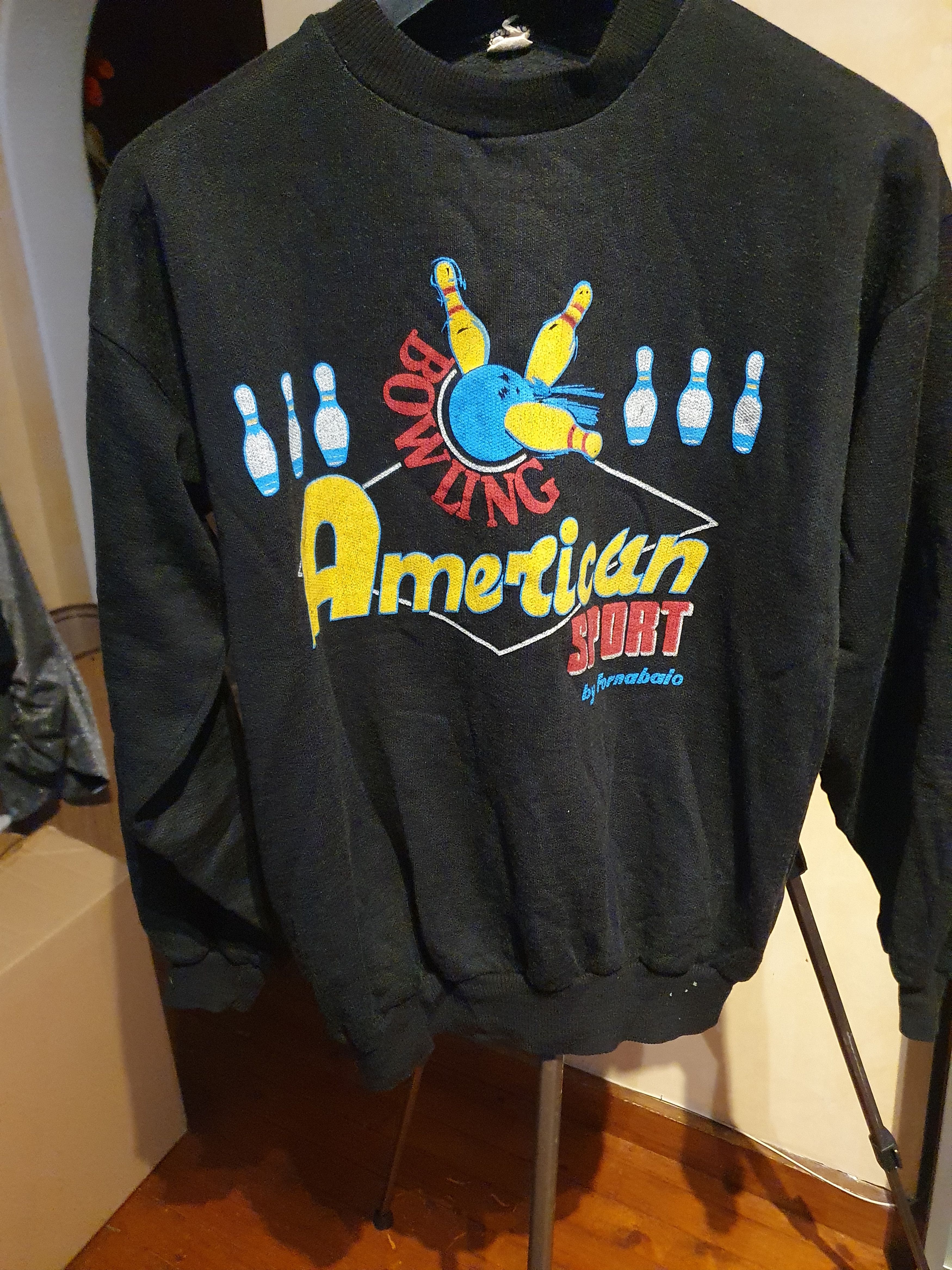 Vintage Bowling American Sport by Fornabaio Vintage Sweatshirt sz M Size US M / EU 48-50 / 2 - 4 Thumbnail