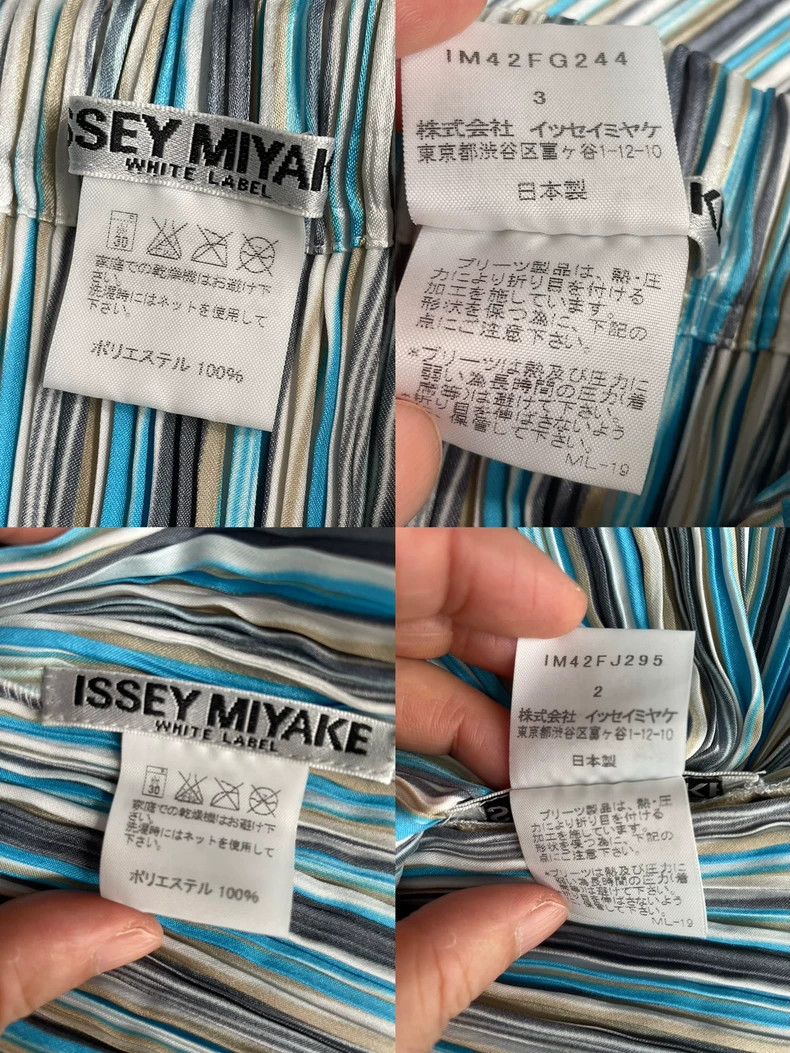 Issey Miyake Issey Miyake size:3 Soft satin pleated suit dress Size 31" - 7 Thumbnail