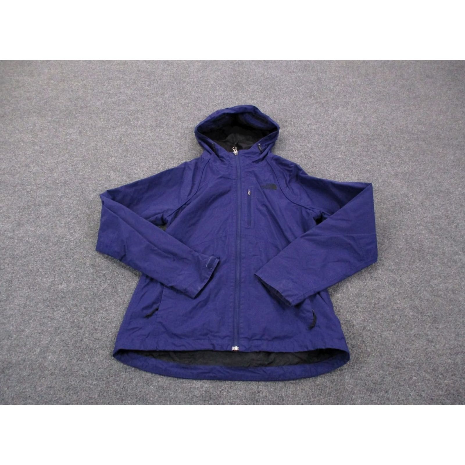 The North Face The North Face Jacket Womens S Purple Hooded Rain Coat Camping Outdoors Full Zip Pockets Insulated Basic Jacket Womens Size S / US 4 / IT 40 - 2 Thumbnail