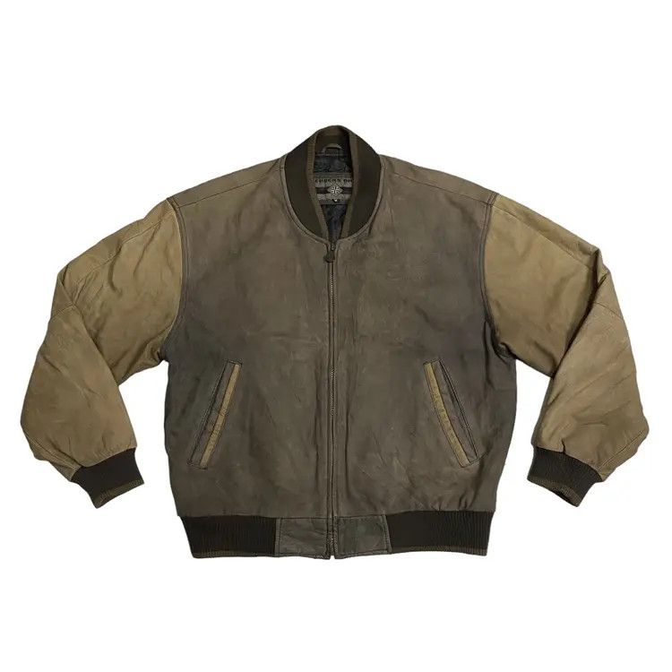 Vintage Vintage Varsity Leather Jacket Size US M / EU 48-50 / 2 - 5 Thumbnail