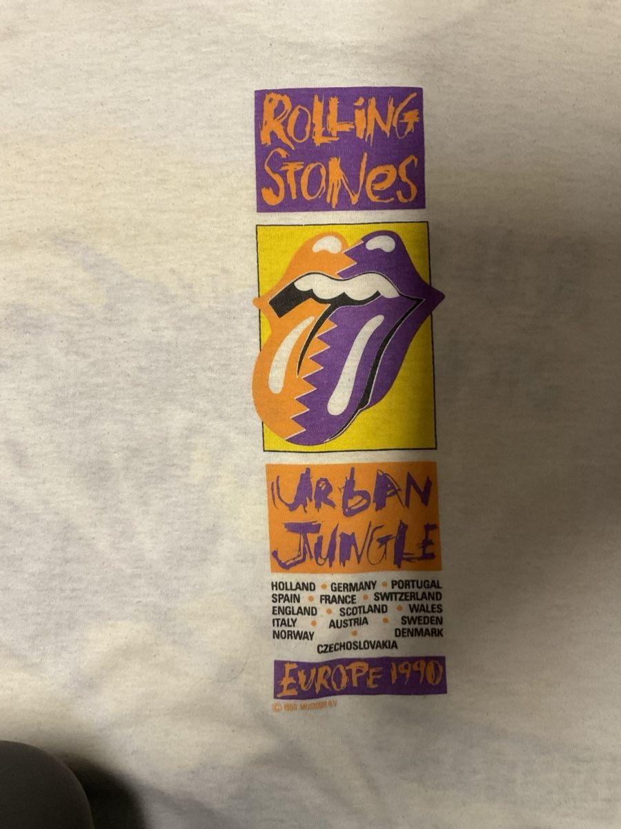 The Rolling Stones × Vintage Vintage Rolling Stones 1990 Urban Jungle Europe Graphic T Size US M / EU 48-50 / 2 - 4 Thumbnail