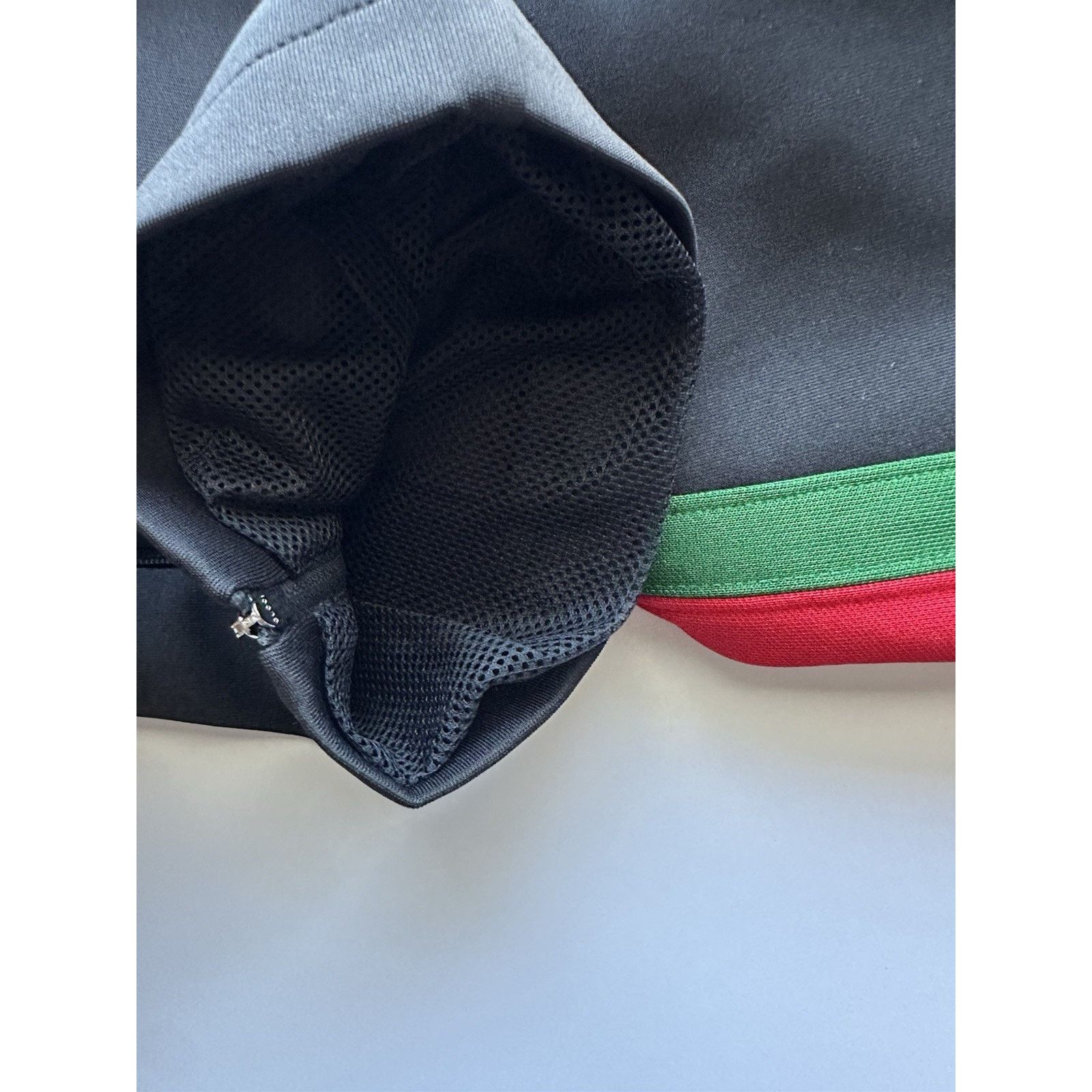 Gucci Neoprene Black Web Jogging Pants 3XL (36”) 698461