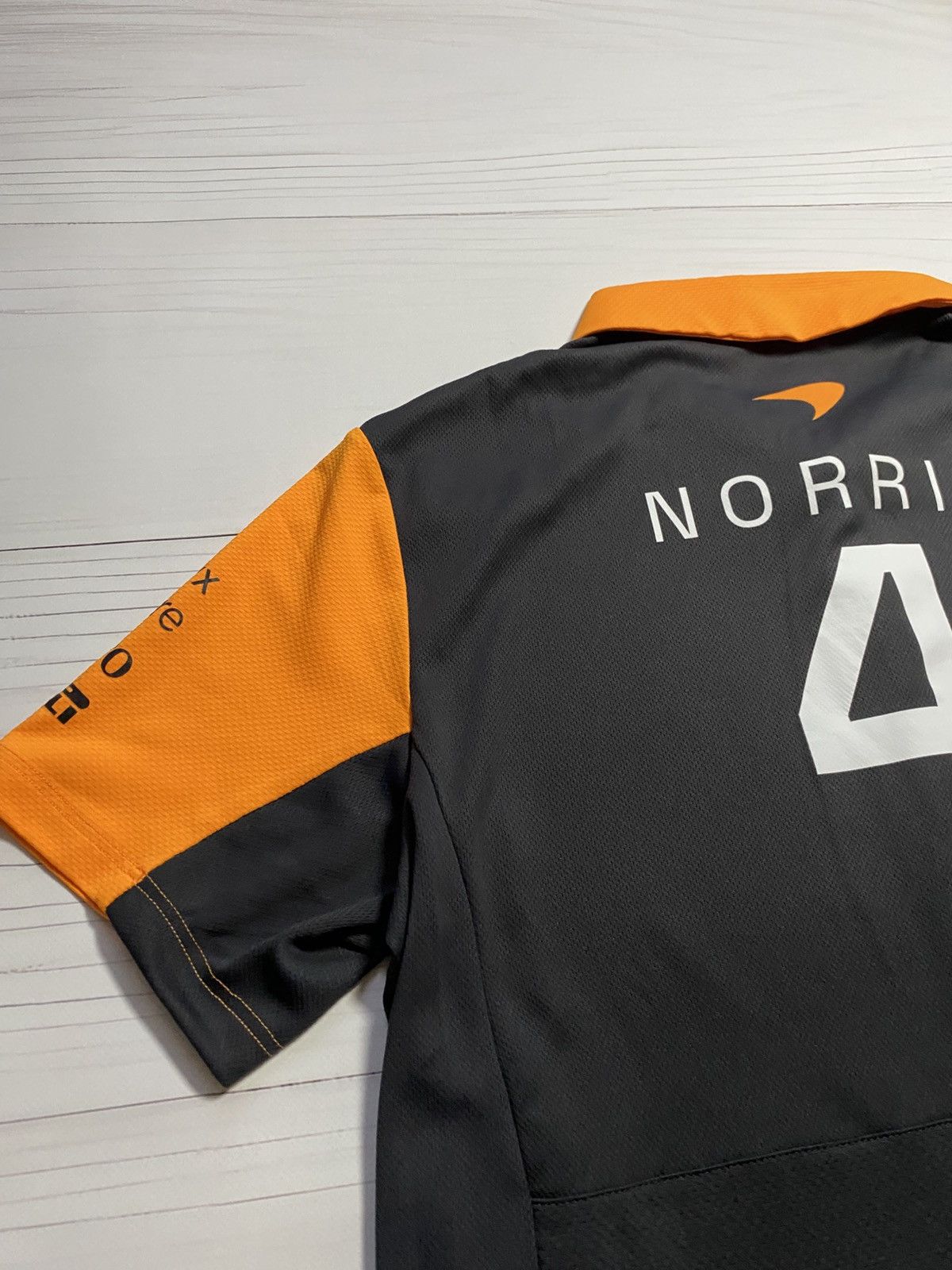Formula 1 Formul 1 McLaren Lando Norris #4 Castore polo t shirt jersey Size US M / EU 48-50 / 2 - 18 Thumbnail