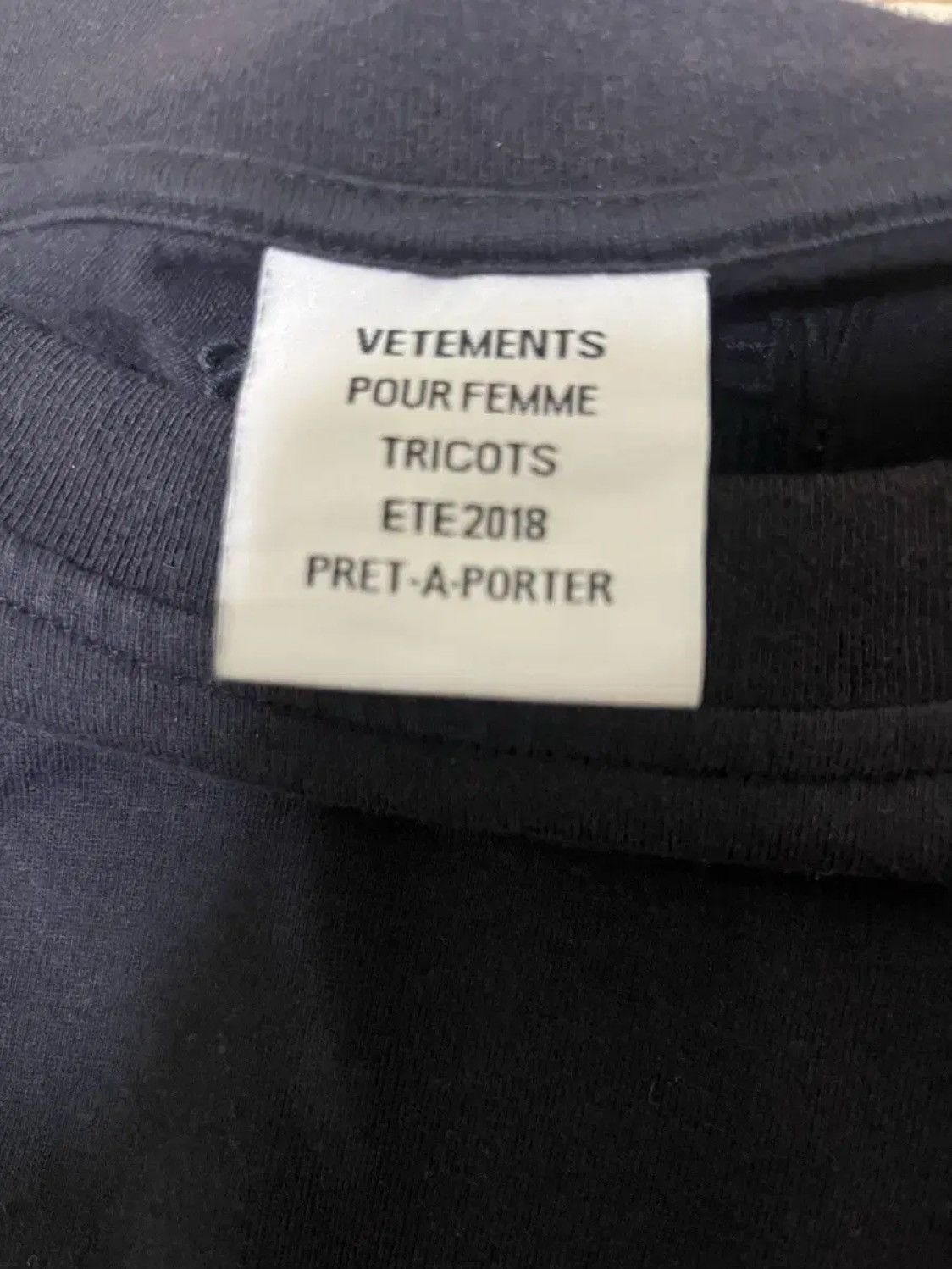 Vetements Vetements Work In Progress Long Sleeve Size US L / EU 52-54 / 3 - 8 Thumbnail