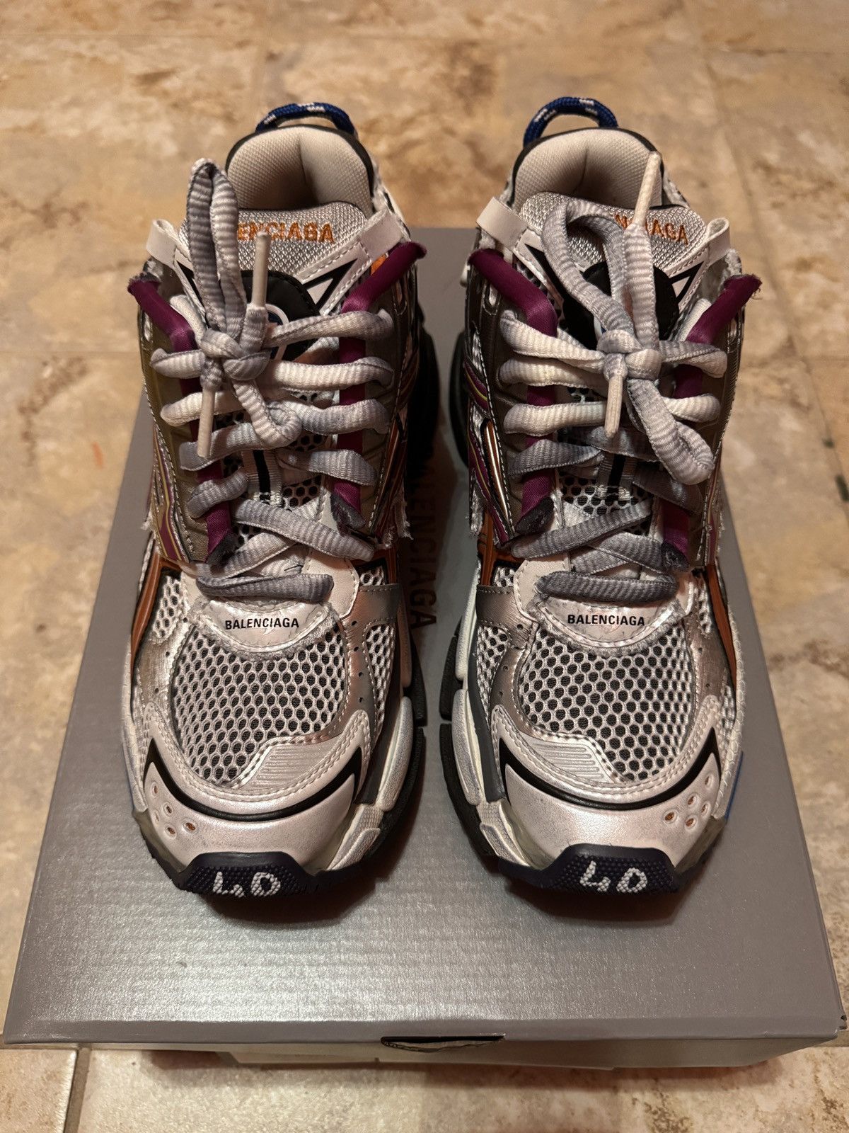 Balenciaga Balenciaga Runner multicolor Size US 7 / EU 40 - 2 Thumbnail