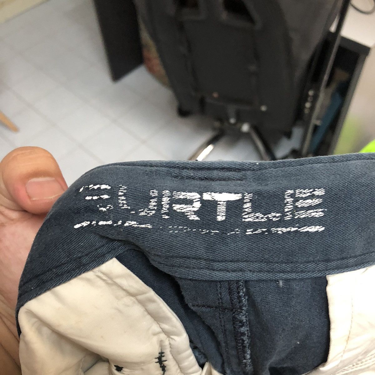 Japanese Brand DL Burtle Dark Blue ripped Cargo Multipocket Pants #C759 Size US 34 / EU 50 - 19 Thumbnail