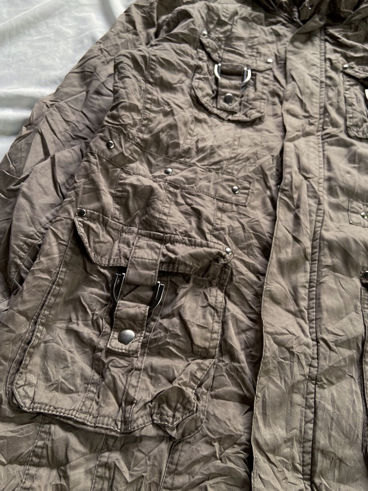 Isamu Katayama Backlash JAPANESE THRUXTON BONDAGE MULTI POCKET COAT JACKET Size US L / EU 52-54 / 3 - 9 Thumbnail