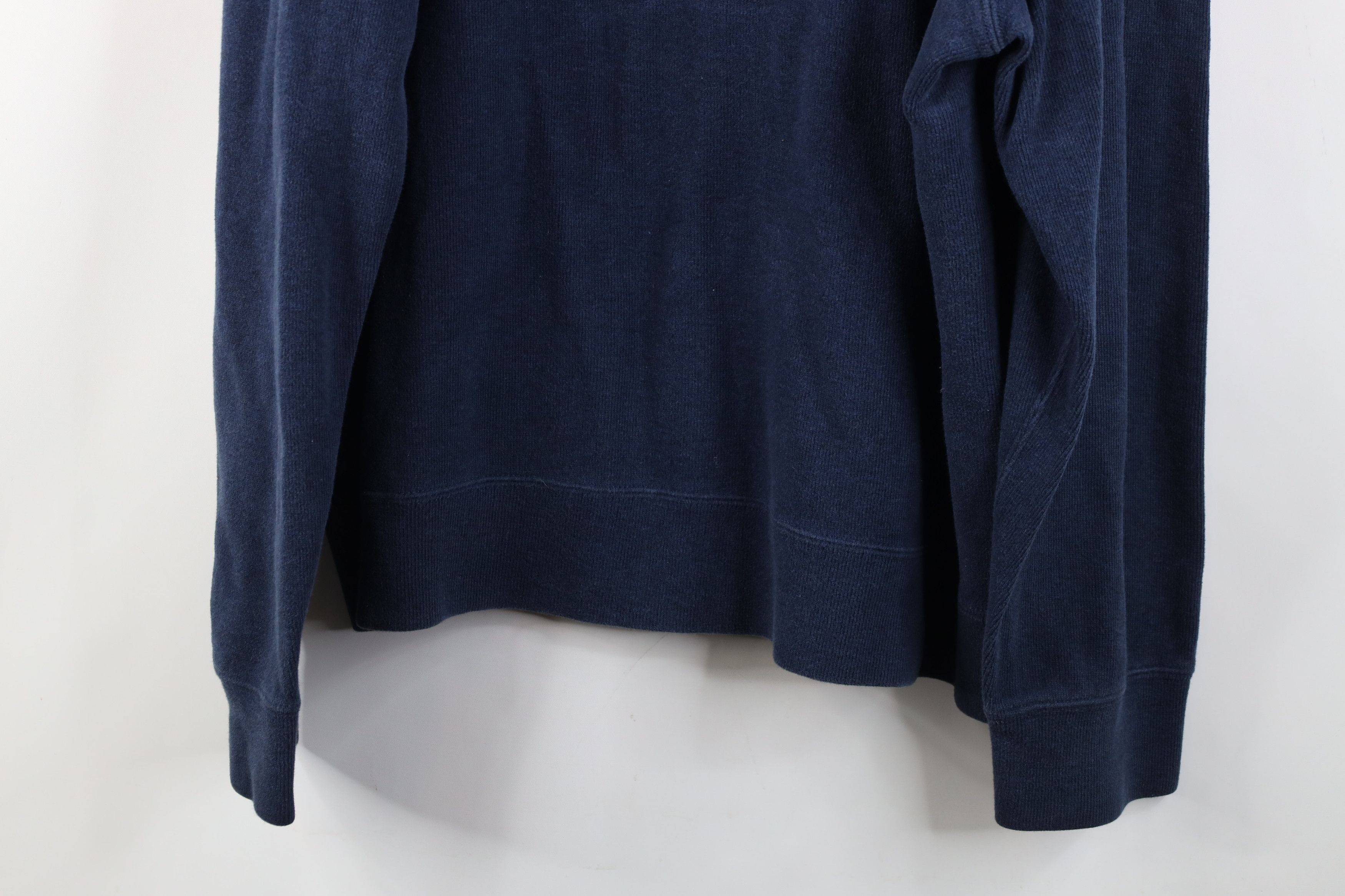 Ralph Lauren Vintage 90s Ralph Lauren Ribbed Knit Crewneck Sweater Blue Size US XL / EU 56 / 4 - 10 Thumbnail