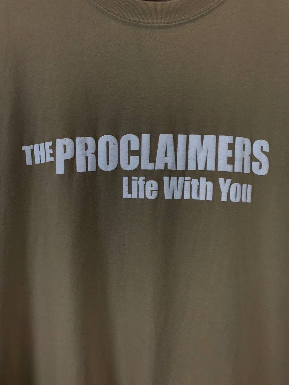 Band Tees × Vintage The Proclaimers 2007 Life with you vintage rock band tee Size US XL / EU 56 / 4 - 5 Thumbnail