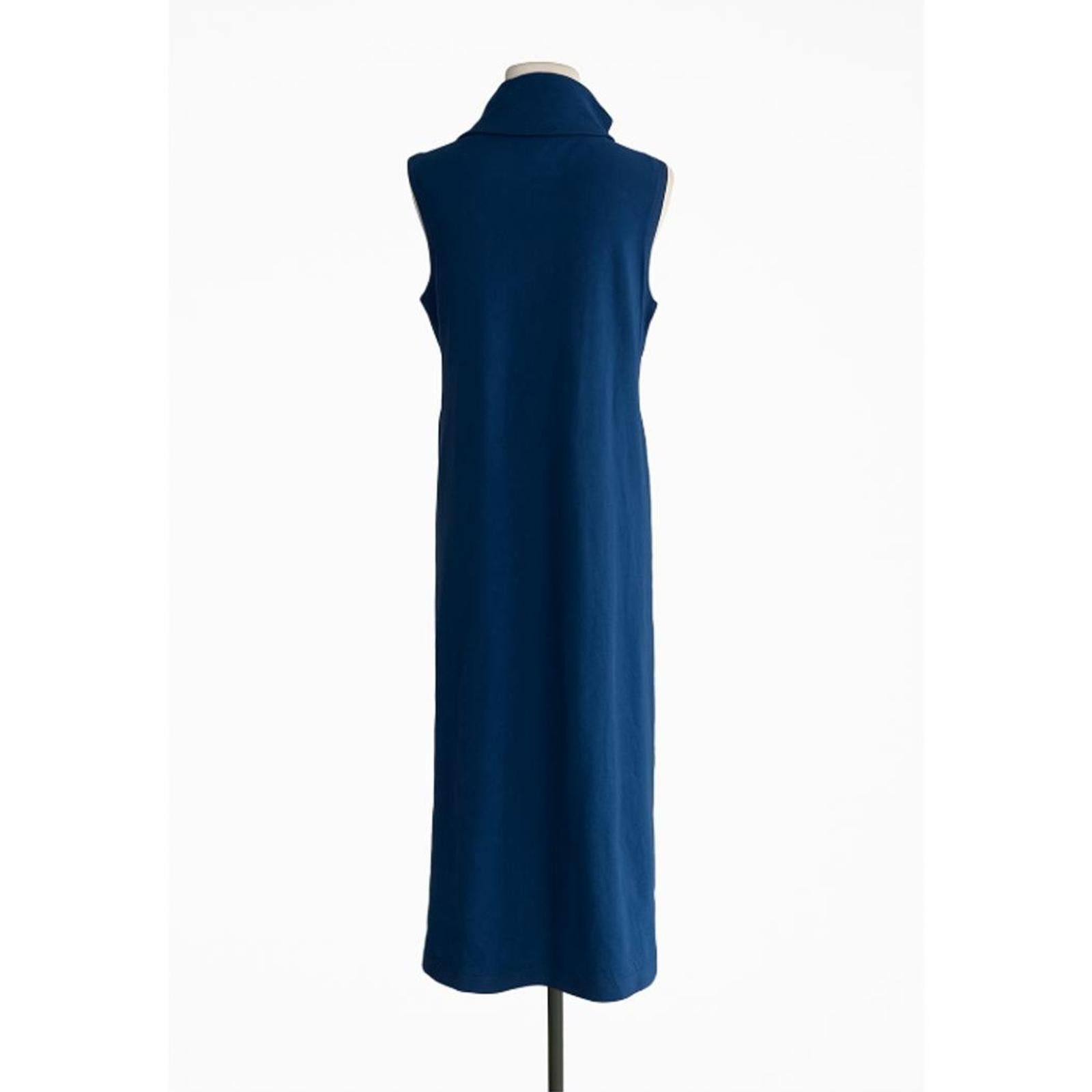 Free People Free People Blue Sleeveless Midi Dress TunicBeach Cover Up S Size ONE SIZE - 3 Thumbnail