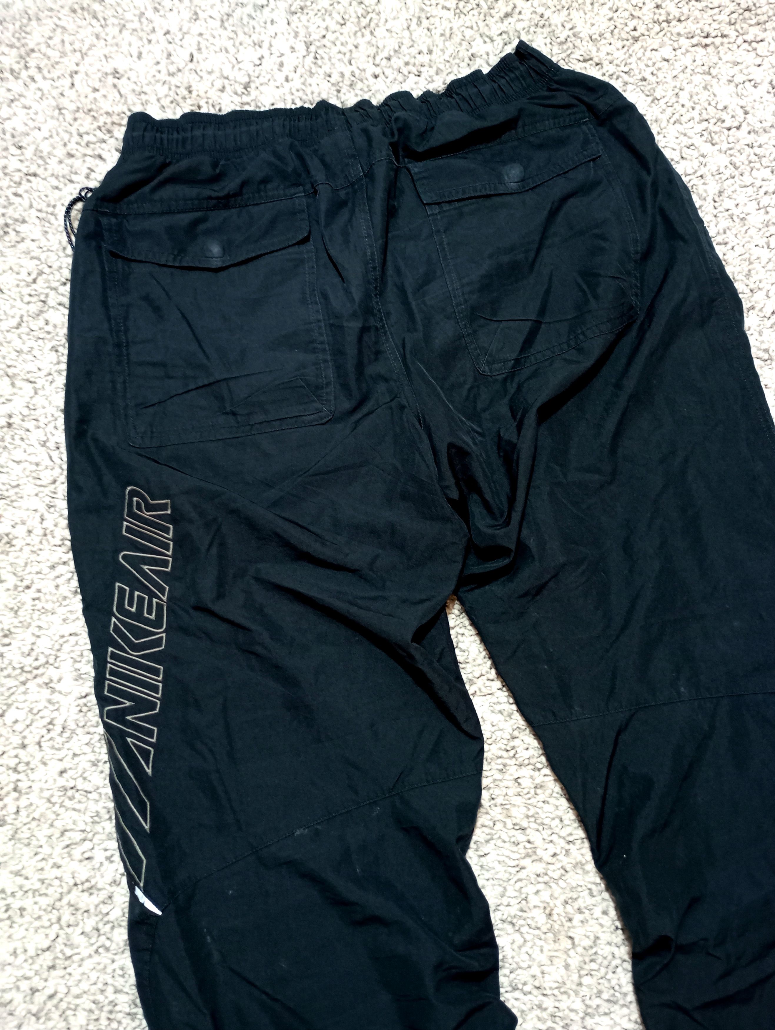 Nike Vintage Nike Air Pants 00s Nylon Striped Swoosh Y2K Baggy Size US 34 / EU 50 - 9 Thumbnail