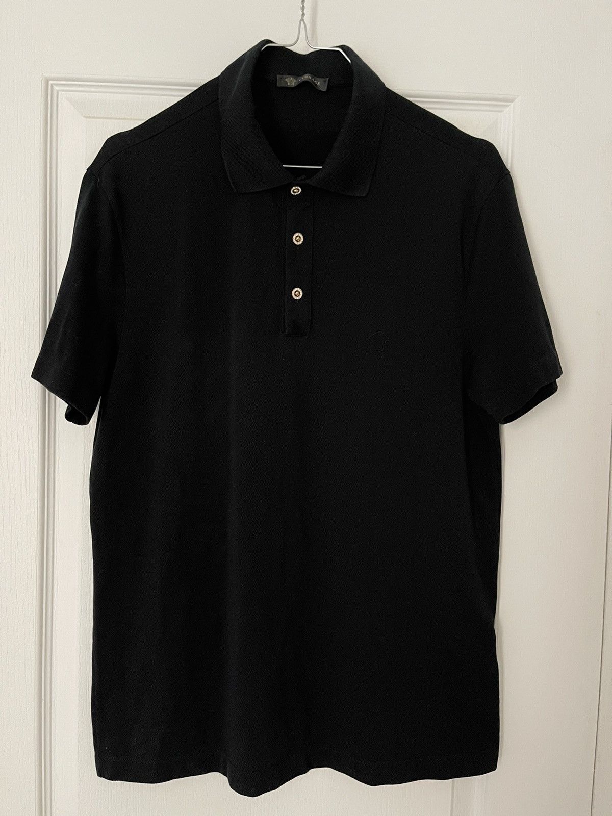 Versace Versace polo short sleeves jewels buttons Size US M / EU 48-50 / 2 - 1 Thumbnail