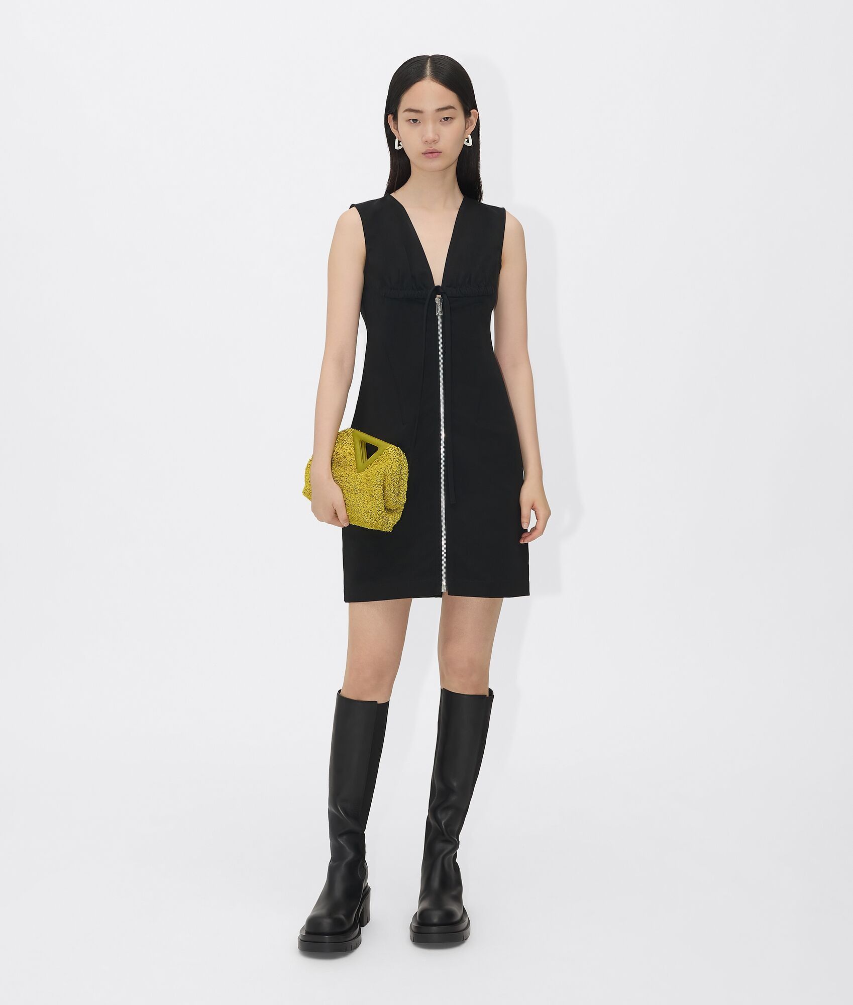 Bottega Veneta o1n1vont0525 Size: OS / Point Pouch in Mirabelle Size ONE SIZE - 4 Thumbnail