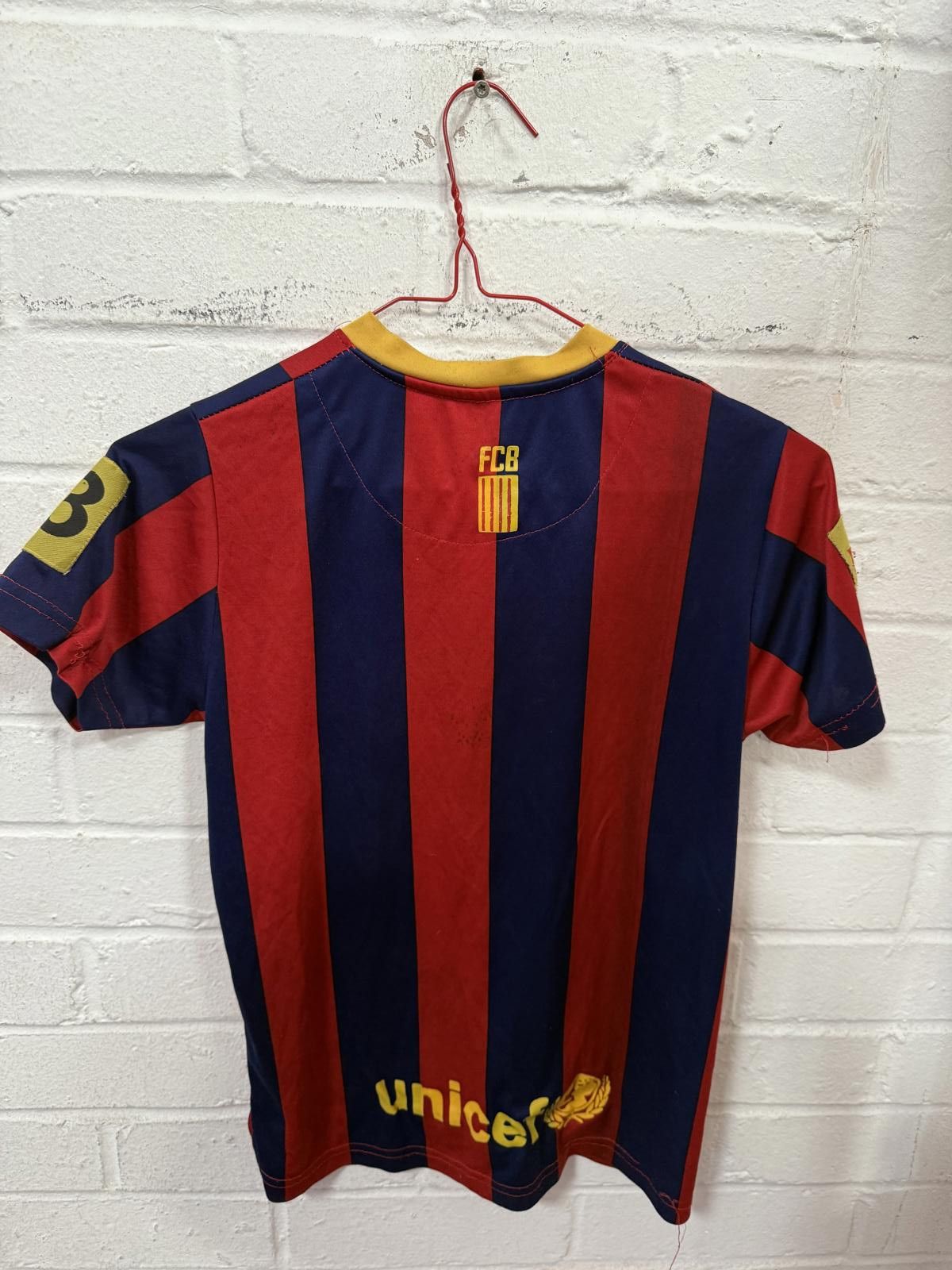 Nike FC Barcelona Qatar Airways Home Soccer Jersey Size ONE SIZE - 3 Thumbnail