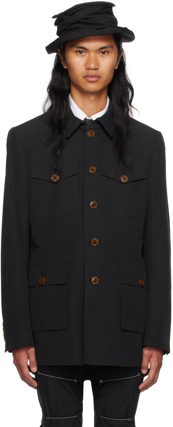 Vivienne Westwood o1f1d3z0525 Sang Jacket in Black Size US M / EU 48-50 / 2 - 1 Thumbnail