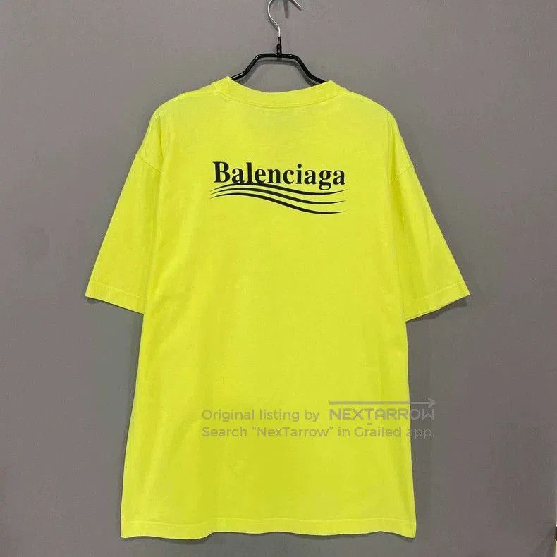 Balenciaga Balenciaga Coca-Cola Logo Yellow T-shirt. Size US XS / EU 42 / 0 - 3 Thumbnail