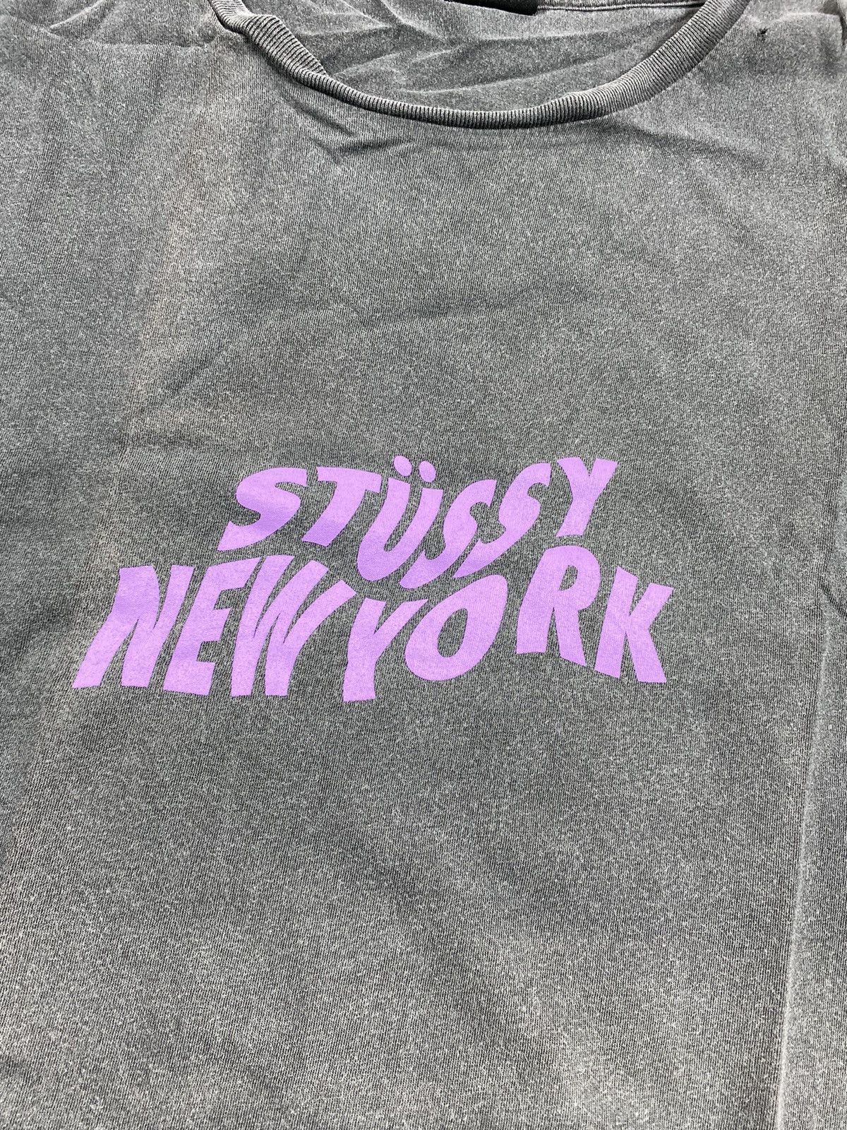 Stussy Stussy men’s black Longsleeve T-shirt with Big Logo Size US XL / EU 56 / 4 - 4 Thumbnail