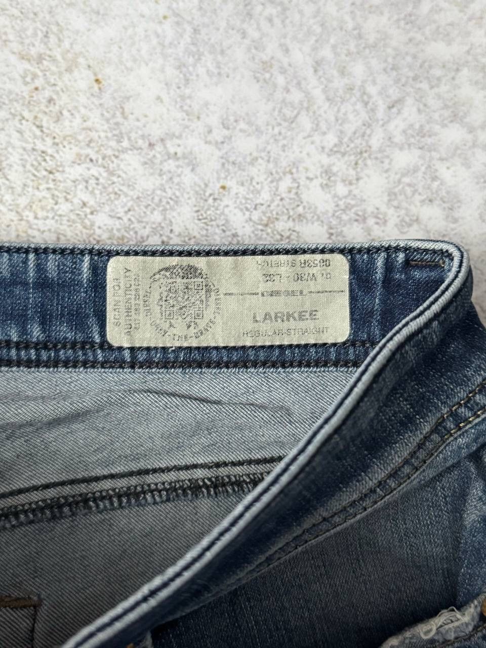 Diesel × Diesel Black Gold × Vintage Vintage Diesel Larkee Denim Pants Y2K Rare Size W 30 L32 Size US 33 - 6 Thumbnail