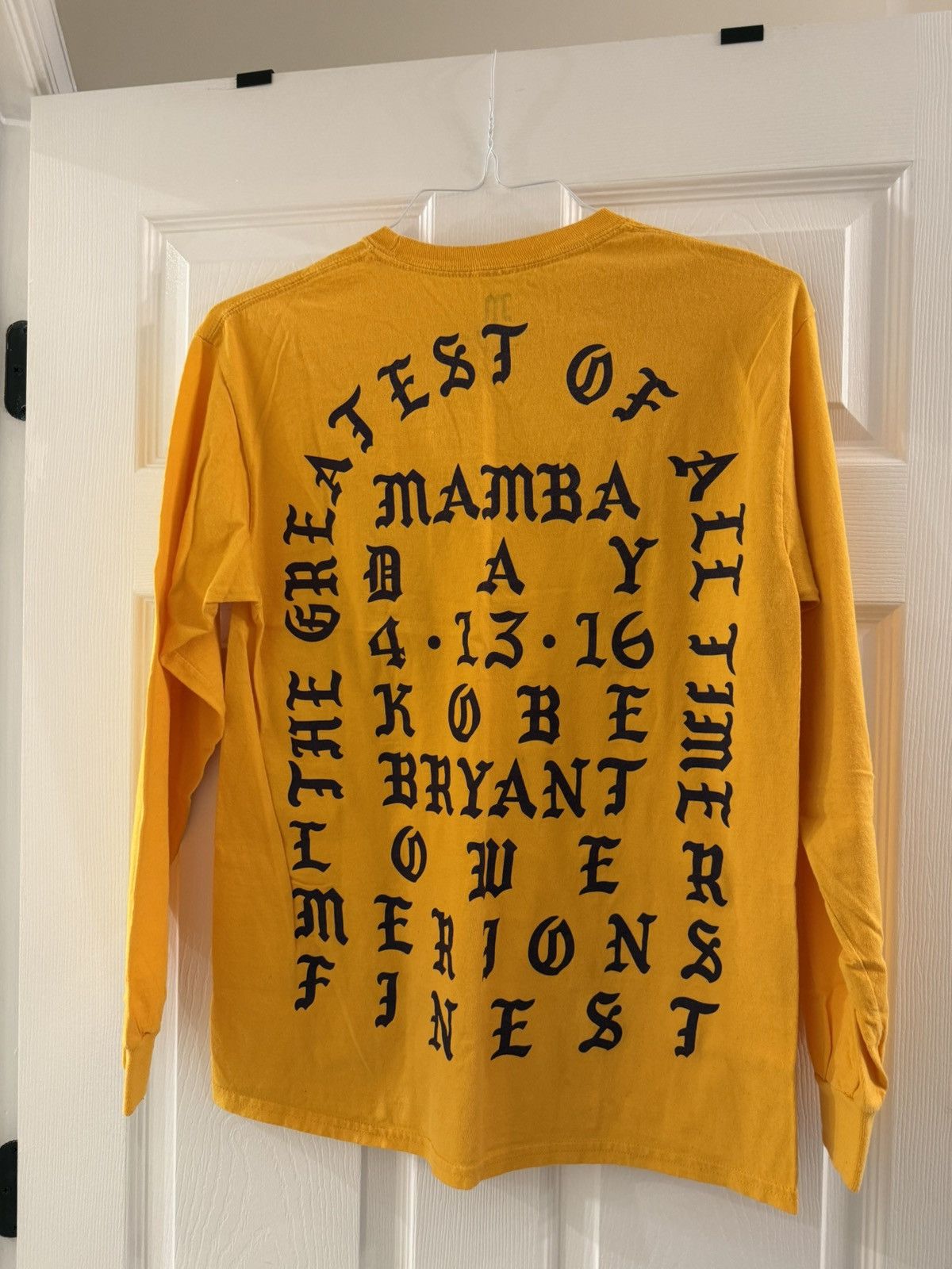 Yeezy Yeezy Long Sleeve “I Feel Like Kobe” Size US M / EU 48-50 / 2 - 2 Thumbnail