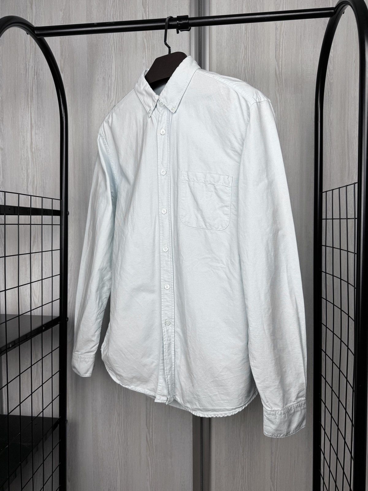 Portuguese Flannel Portuguese Flannel Master Craftsman light blue cotton shirt Size US L / EU 52-54 / 3 - 5 Thumbnail