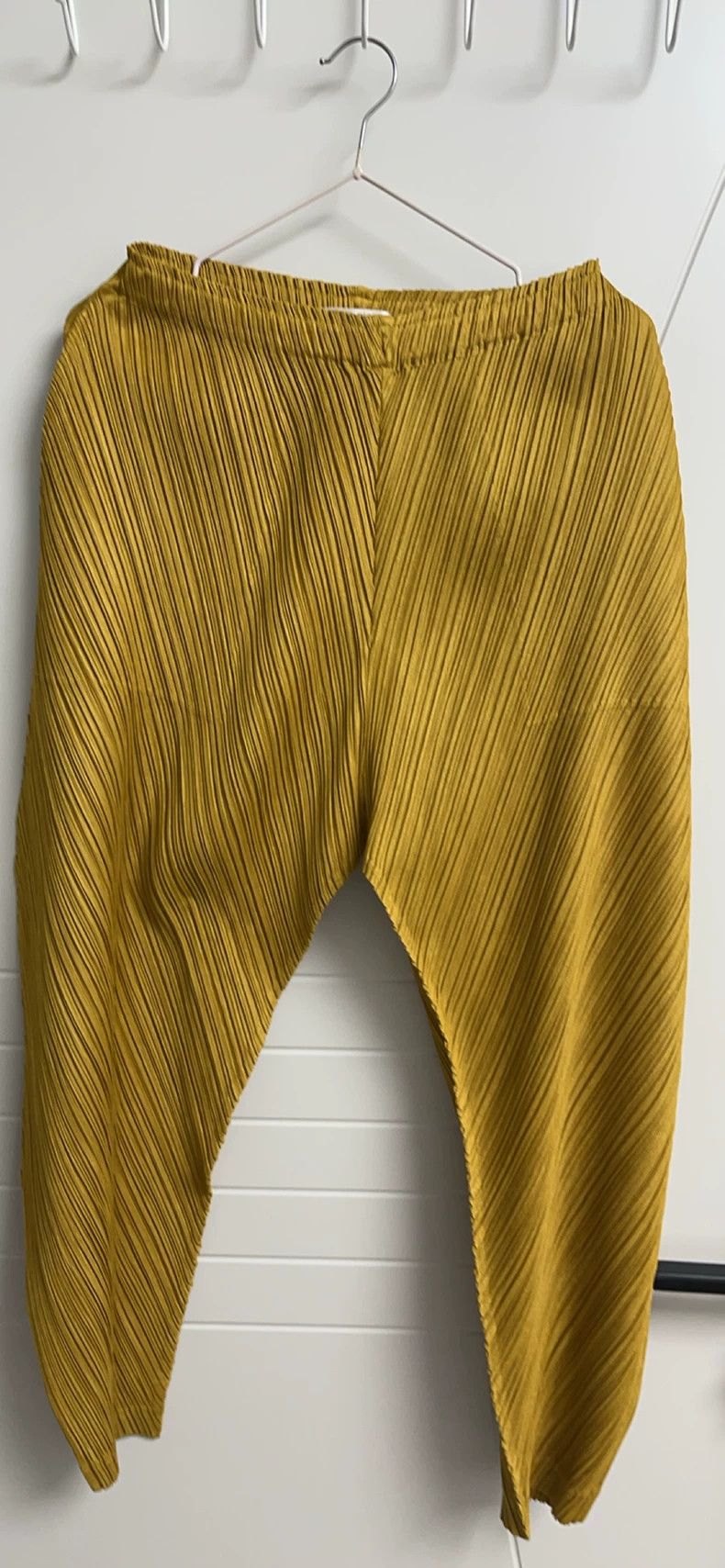 Issey Miyake Issey Miyake size:5 Yellow pleated pants Size 42" / US 20 - 1 Thumbnail