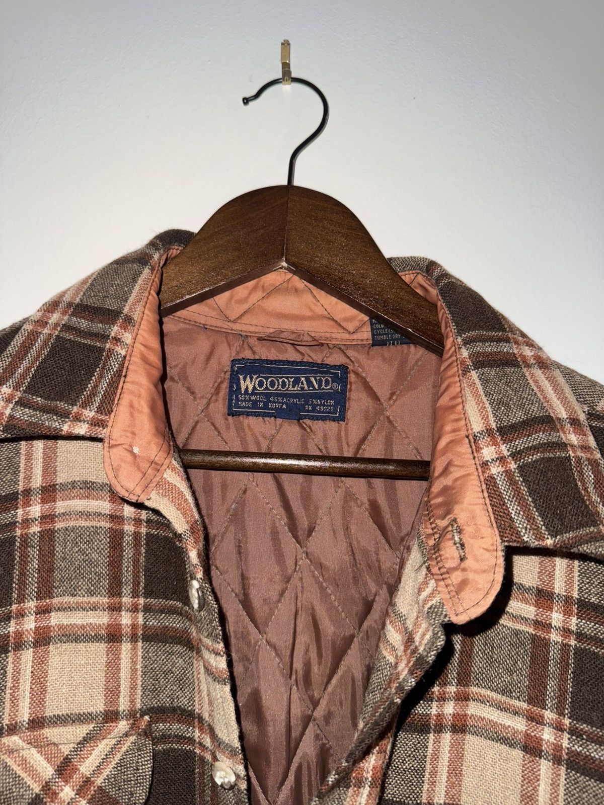 Woodlands Vintage plaid jacket Size US L / EU 52-54 / 3 - 2 Thumbnail