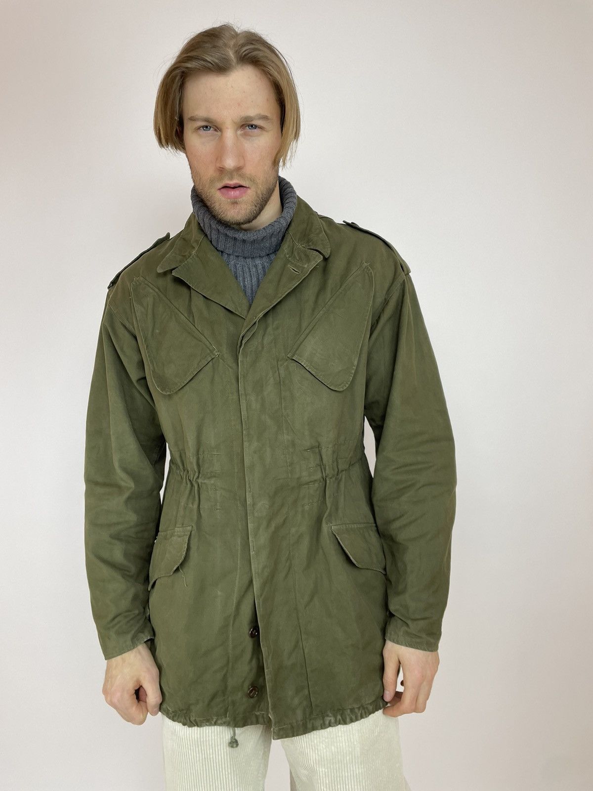 Military × Streetwear × Vintage SEYNAEVE Vintage Military Canvas Army ...