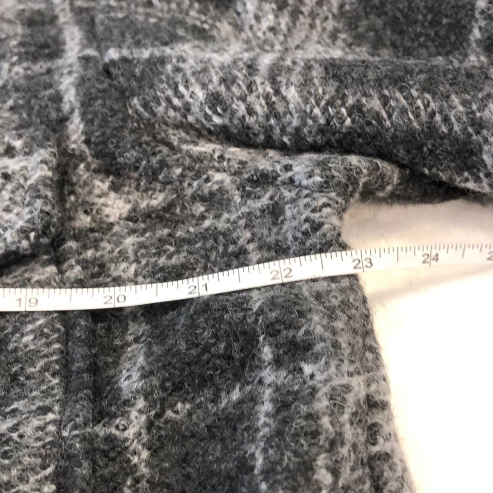 Banana Republic Banana Republic Factory gray wool plaid Shacket SZ Medium Size M / US 6-8 / IT 42-44 - 11 Thumbnail