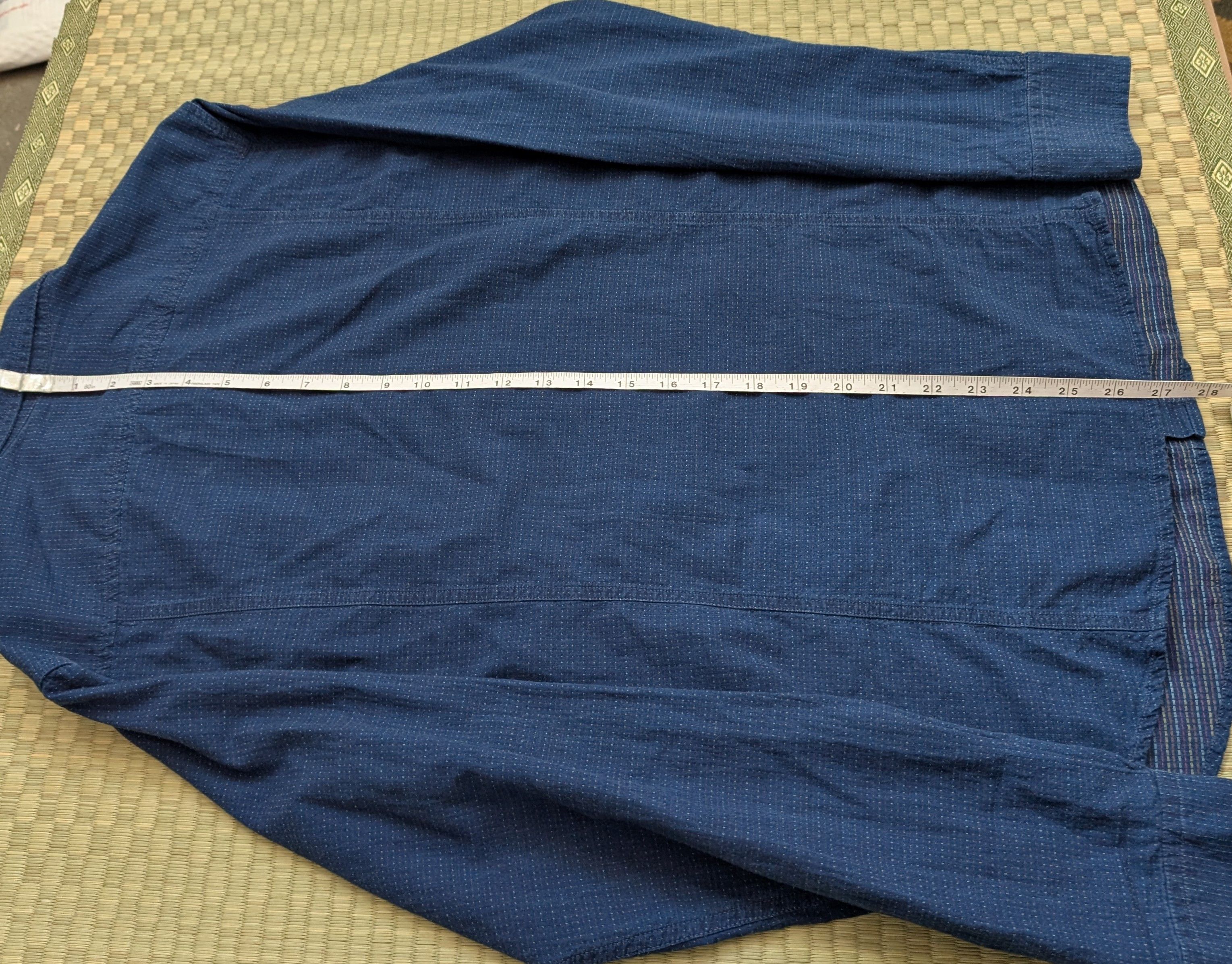 Corridor Corridor NYC SS20 Indigo Rainbow Dobby Shirt in Blue/Pastel Size US S / EU 44-46 / 1 - 6 Thumbnail