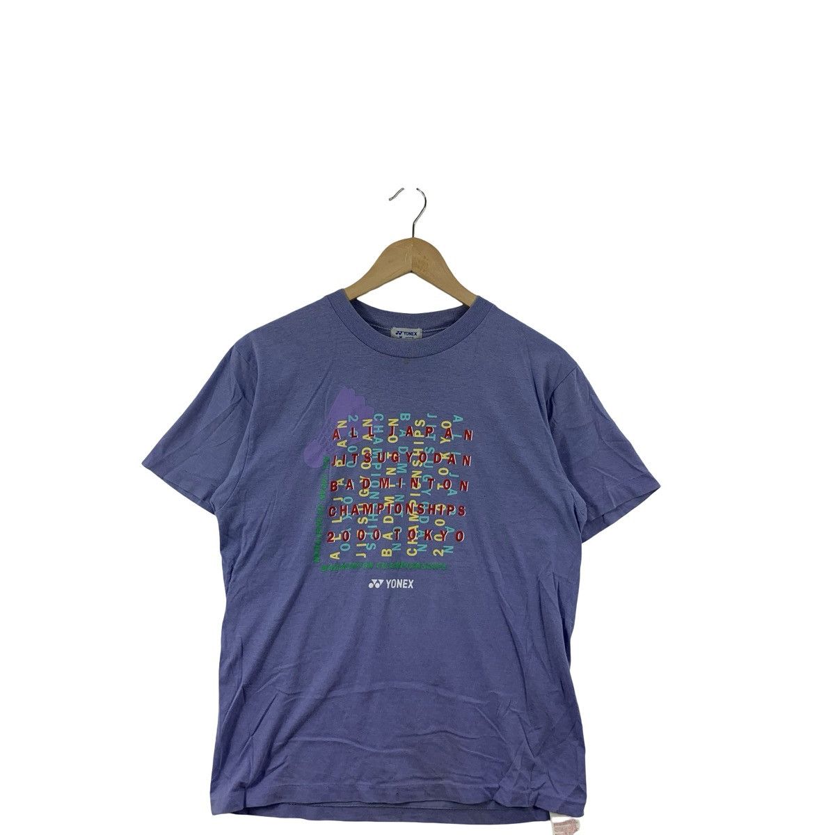 Vintage Vintage Yonex Badminton Championships 2000 Tokyo Graphic Tee Size US M / EU 48-50 / 2 - 5 Thumbnail