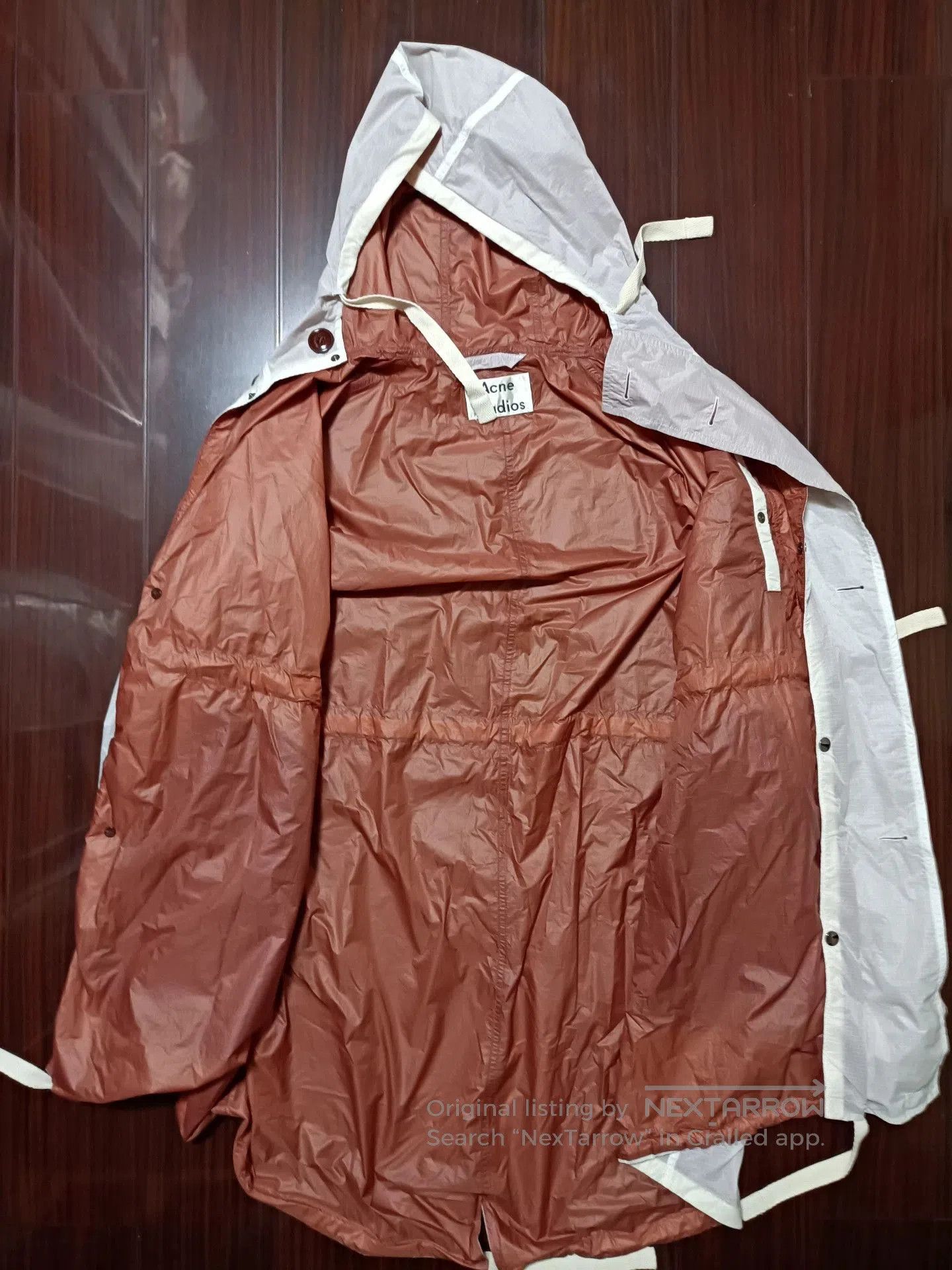 Acne Studios Acne Studios Hooded Windbreaker Coat. Size US M / EU 48-50 / 2 - 3 Thumbnail